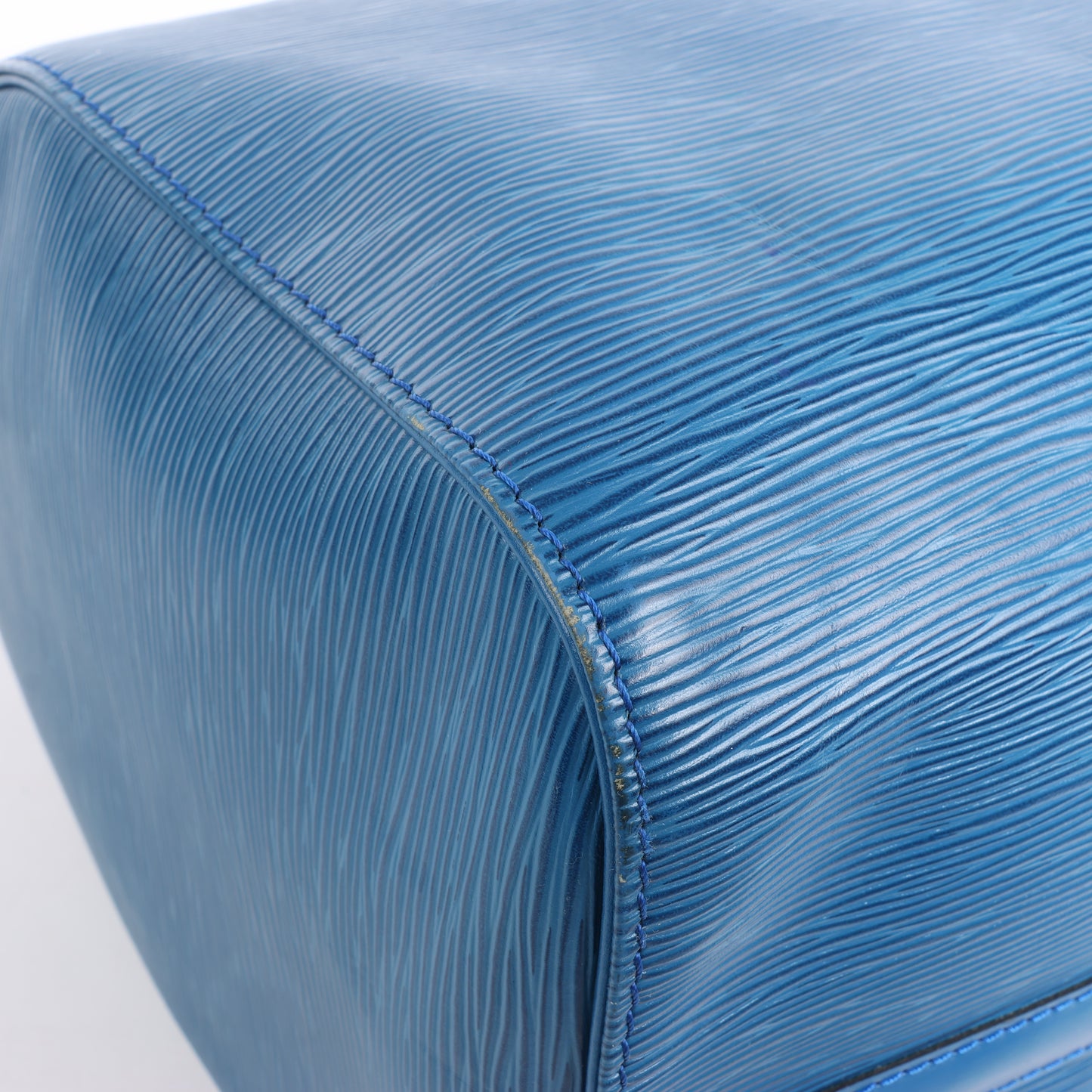 Louis Vuitton Epi Leder Keepall 45 Reisetasche in Blau M42975