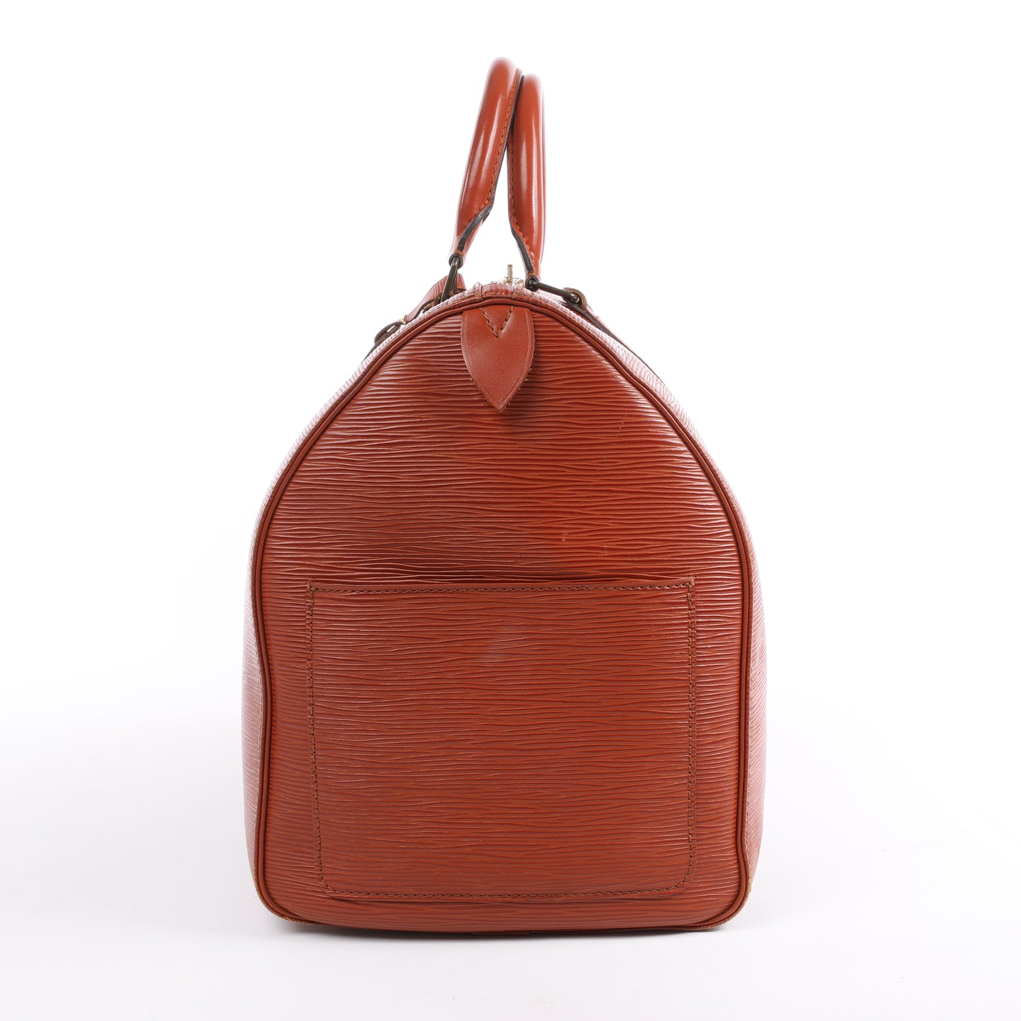 Louis Vuitton Epi Leder Keepall 45 Reisetasche in Braun M42978