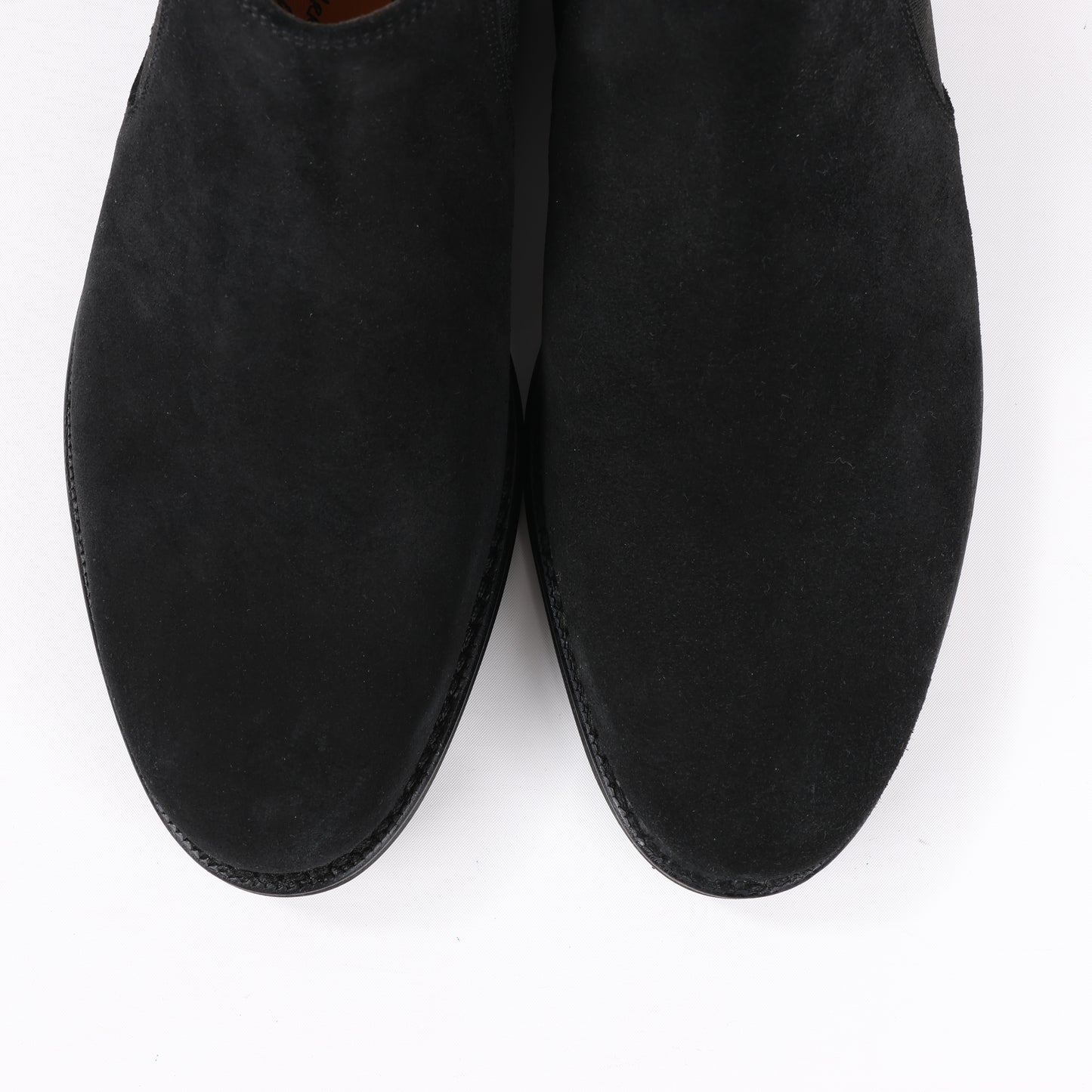 Bottes Jalan Sriwijaya en daim noir à soufflets latéraux, pointure 38, 99010