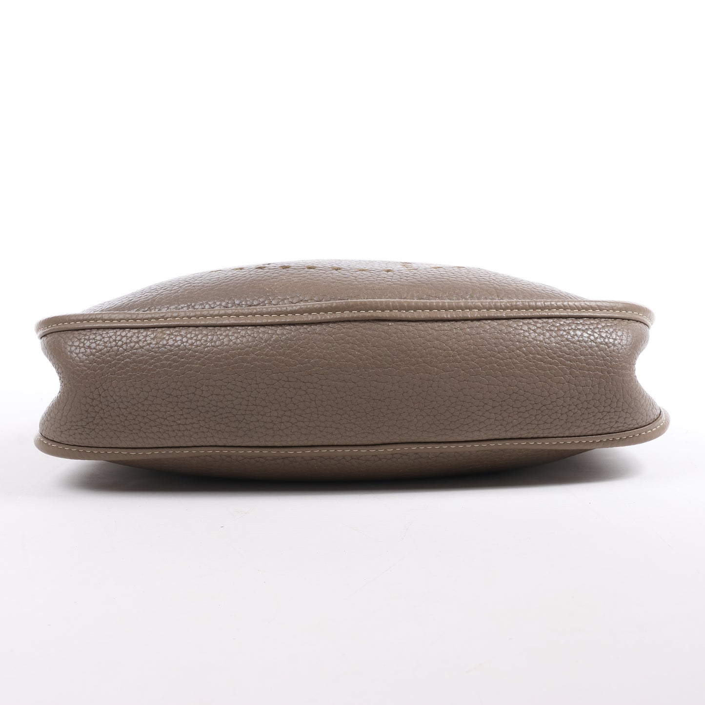 Hermès Evelyne 1 29 PM Taurillon Clemence Taupe Silber Metallbeschläge L: 2008