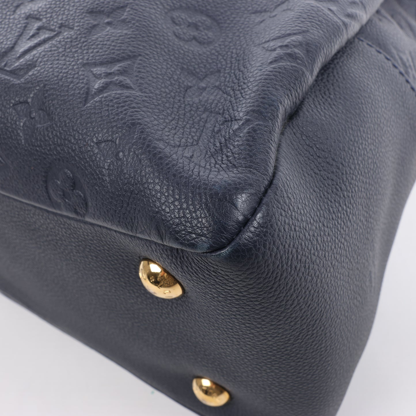 Louis Vuitton Monogram Empreinte Ponthieu Umhängetasche in Marineblau