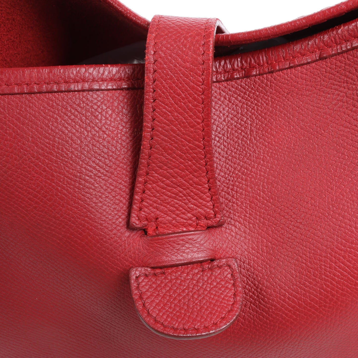 Hermès Evelyne 1 33 GM Cushbell Rotgold Metallbeschläge A: 1997
