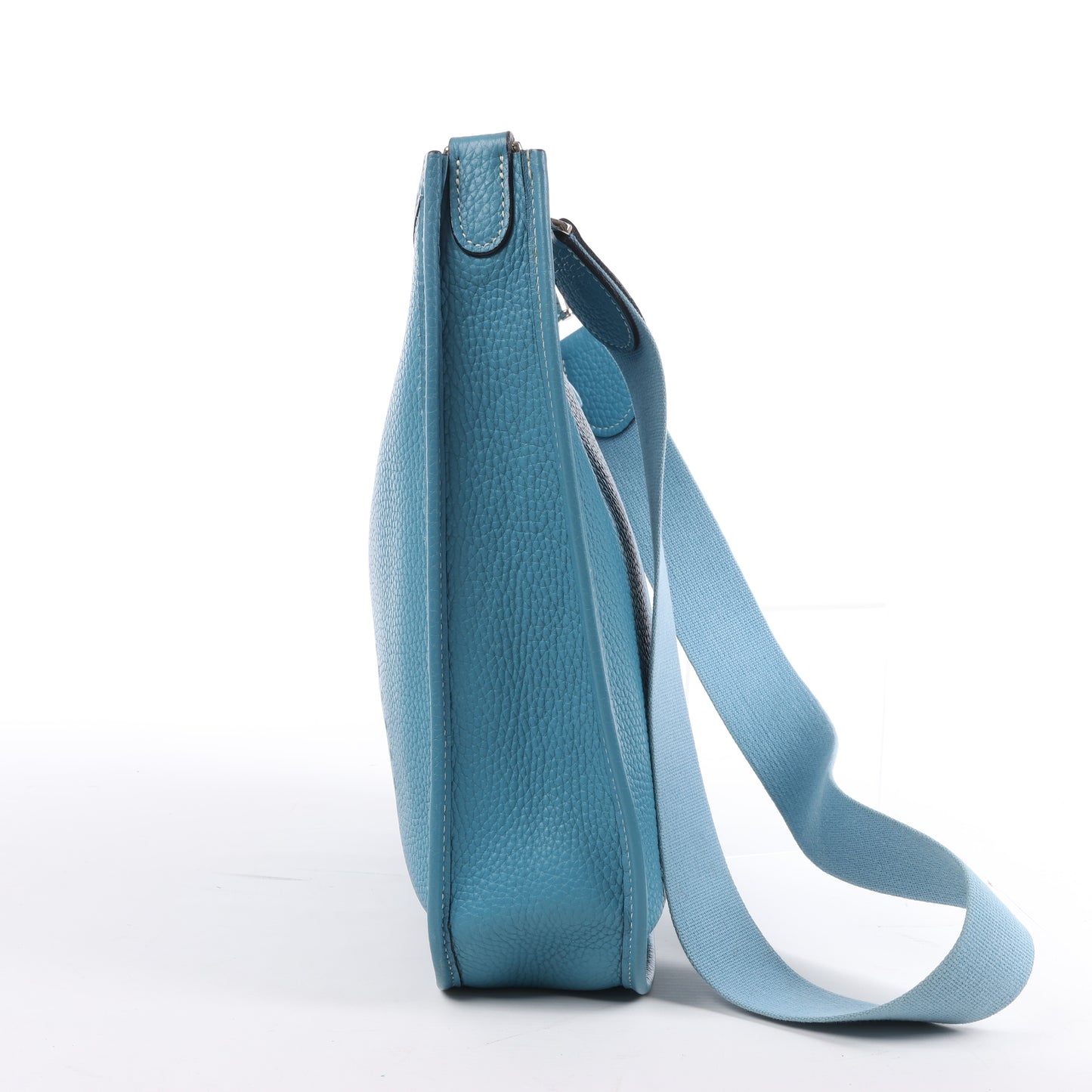Hermès Evelyne 1 29 PM Taurillon Clémence Bleu Jean Garnitures en métal argenté □H: 2004