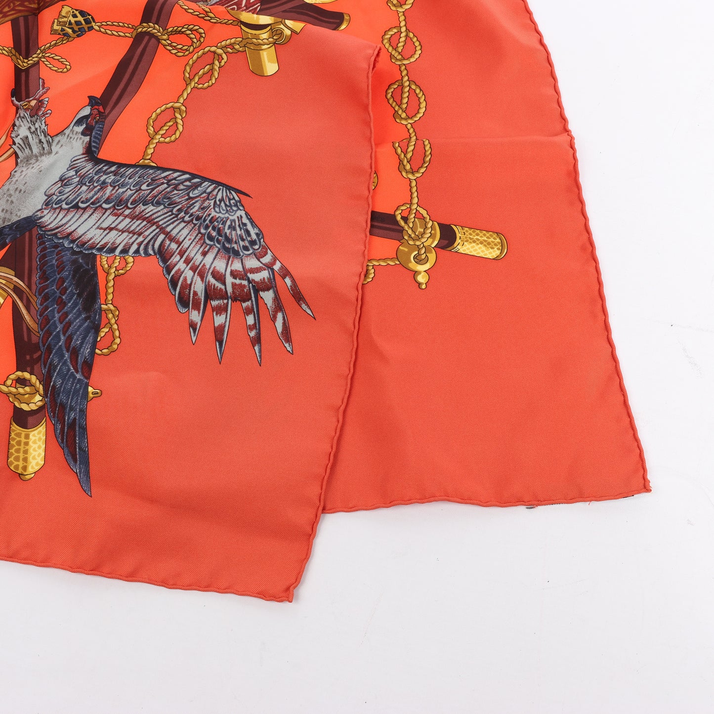 Hermès Carré 90 „LES OISEAUX DU ROY“ Seidenschal