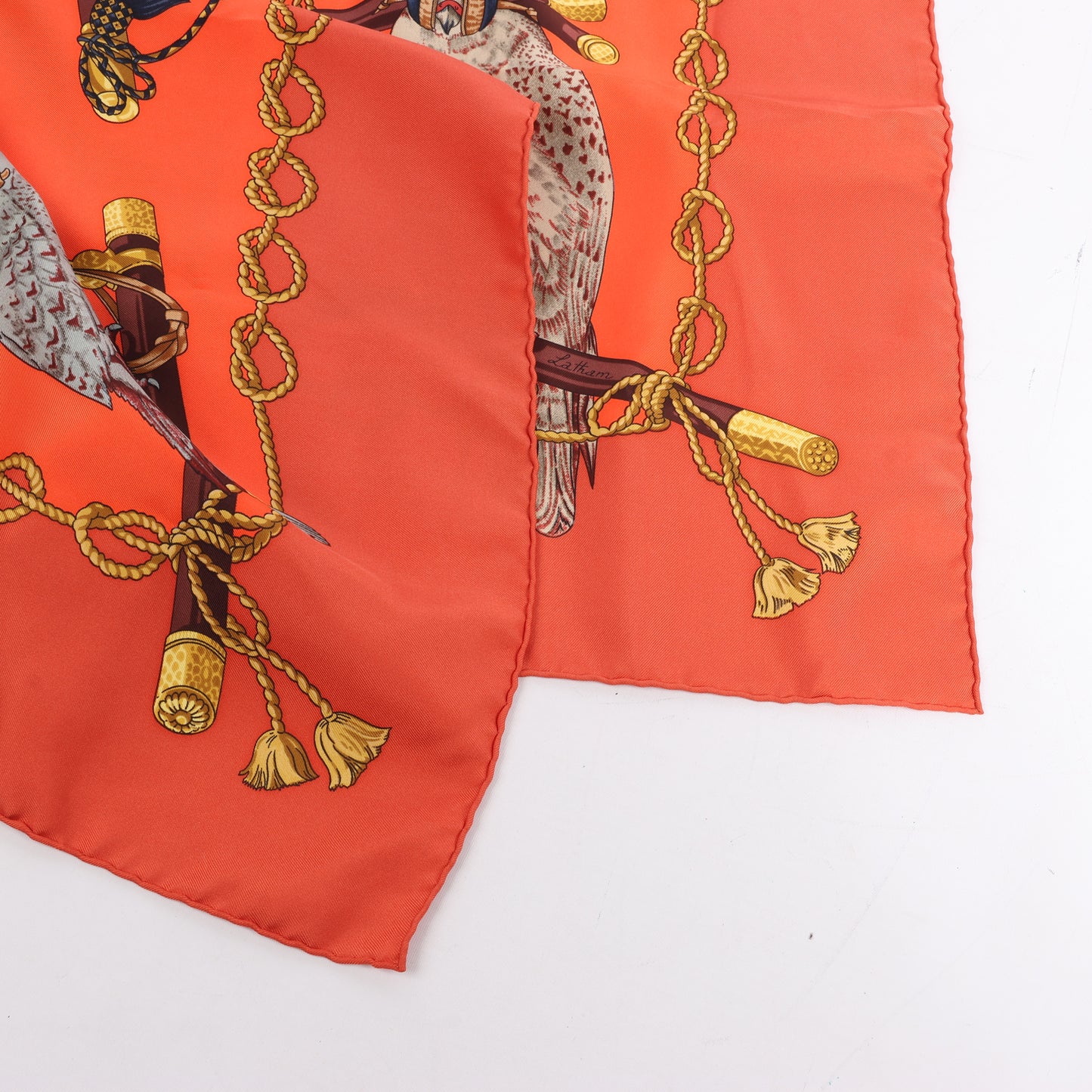 Hermès Carré 90 „LES OISEAUX DU ROY“ Seidenschal