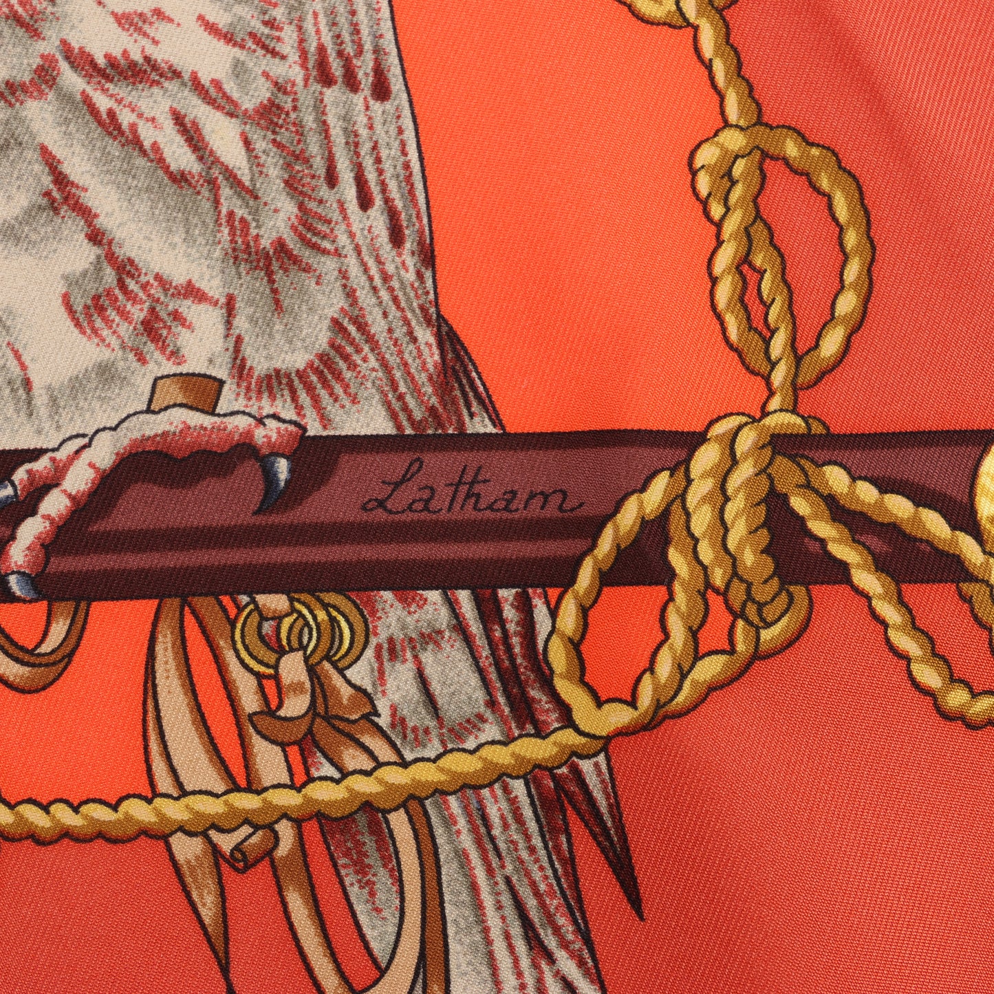 Hermès Carré 90 „LES OISEAUX DU ROY“ Seidenschal