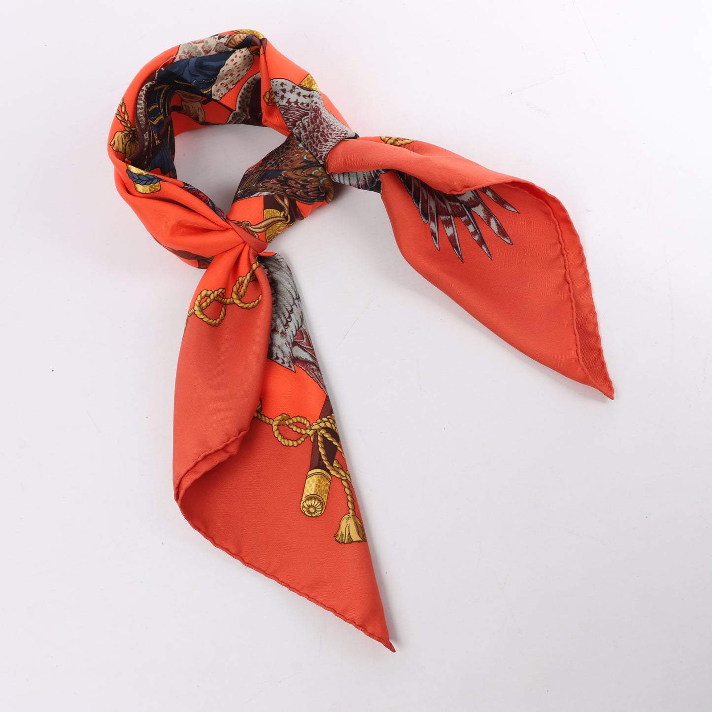 Hermès Carré 90 „LES OISEAUX DU ROY“ Seidenschal