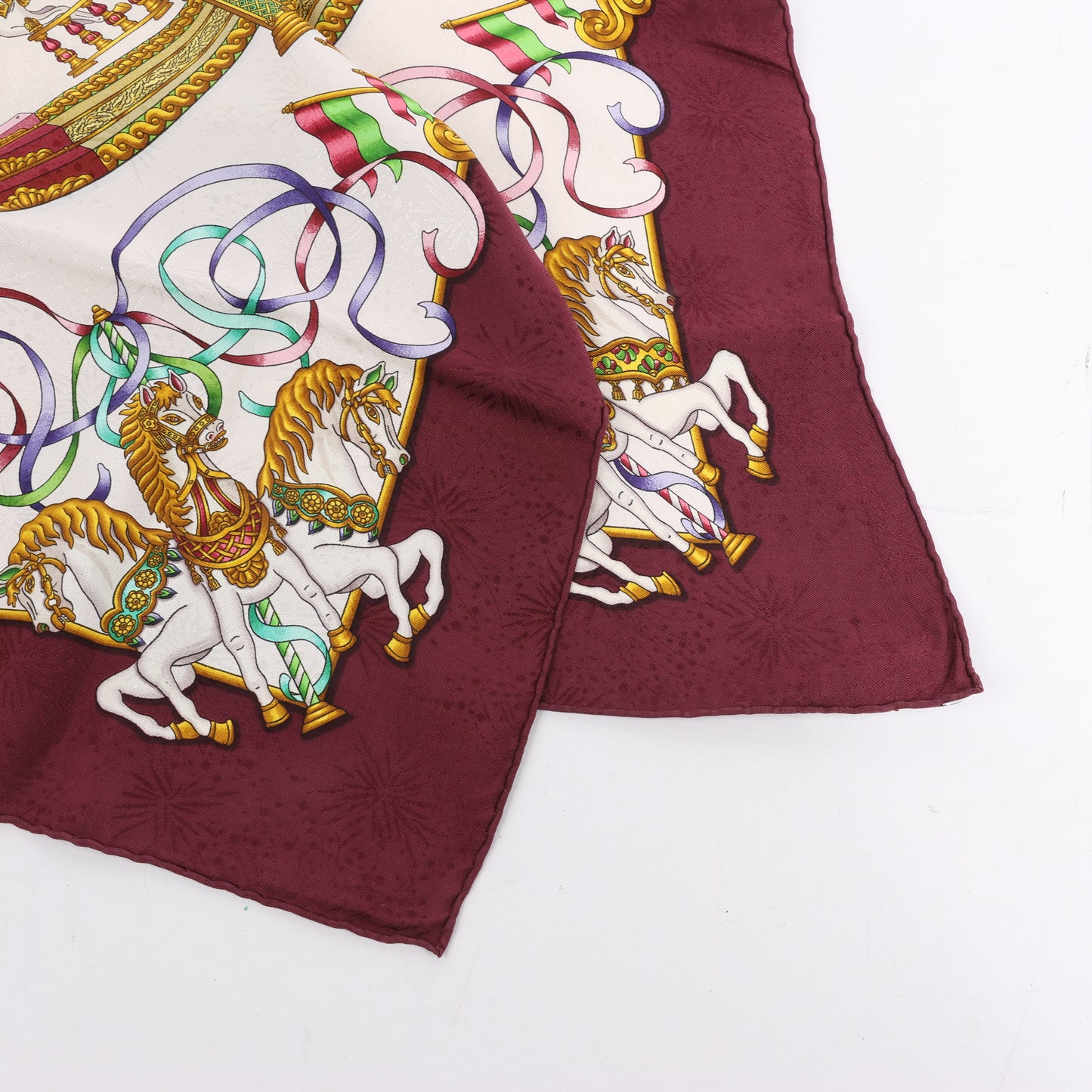 Hermes Carré 90 „VOILES DE LUMIERE“ Schal aus 100 % Seide