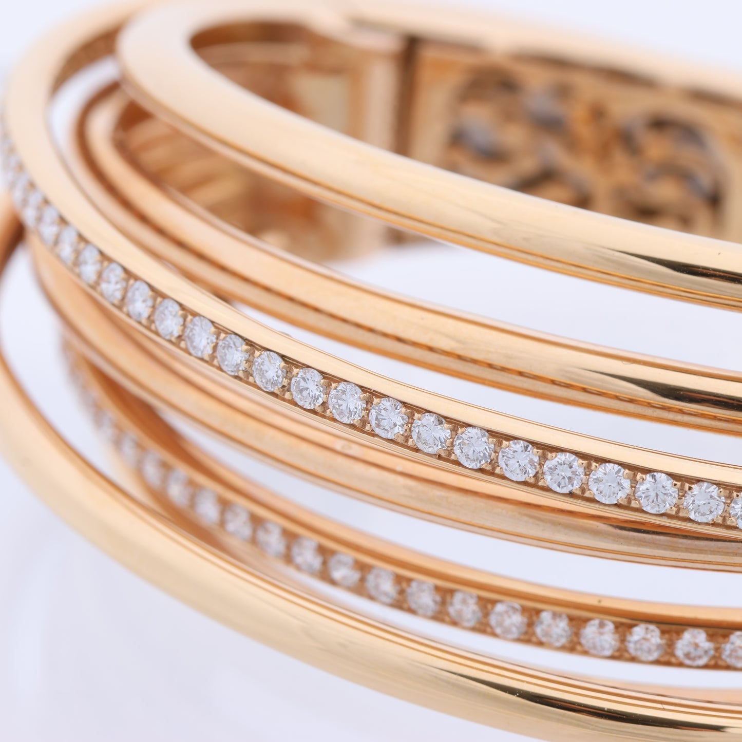 De Grisogono Allegra Rose Gold with Diamonds Bracelet