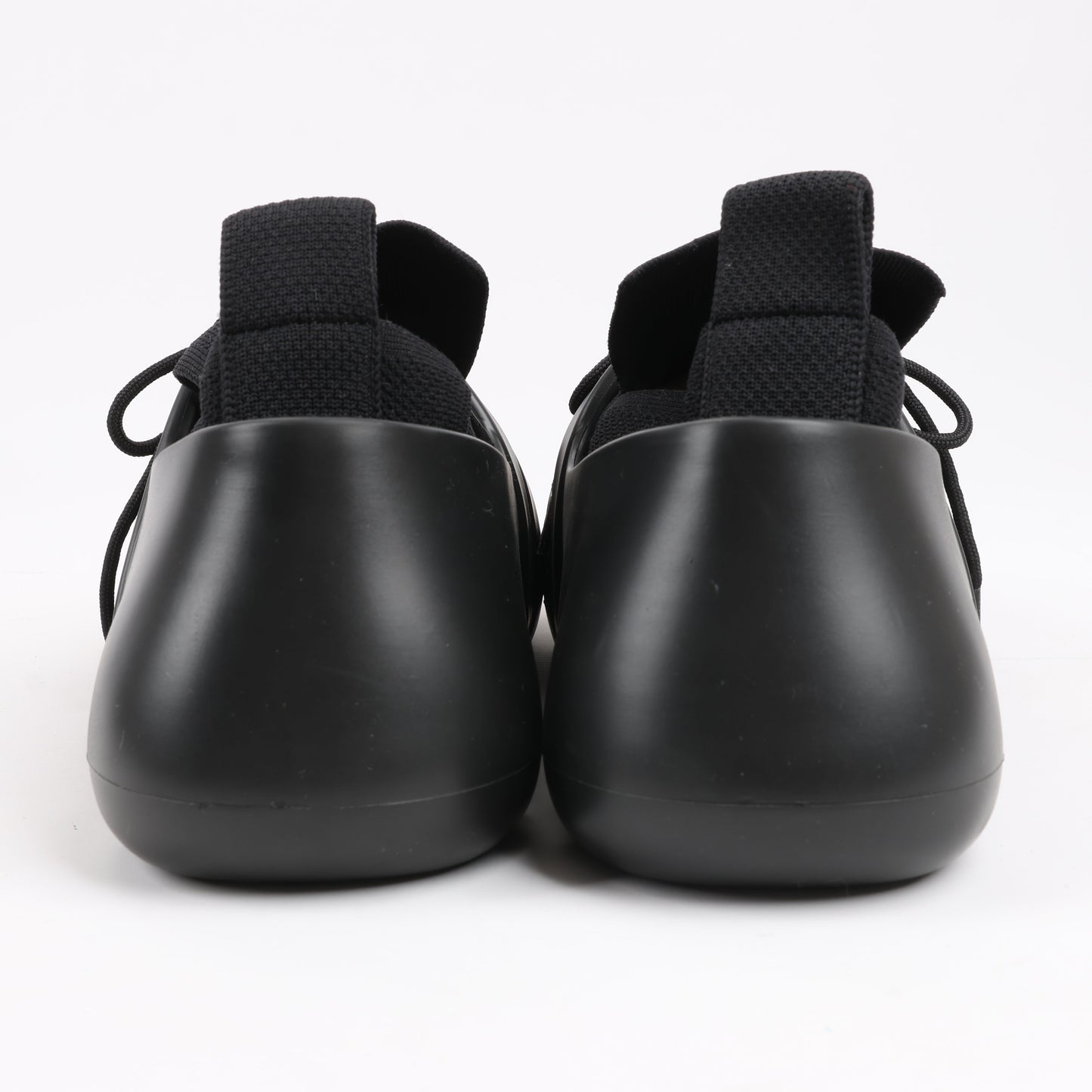 Bottega Veneta Trails Knit x Rubber Sneakers in Schwarz, Größe 42 EU