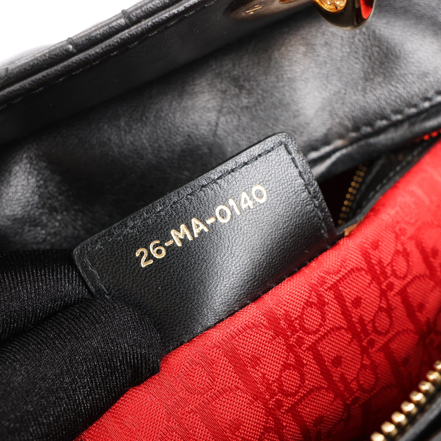 Christian Dior Lady Dior Große 2-Wege-Handtasche aus Cannage-Leder in Schwarz