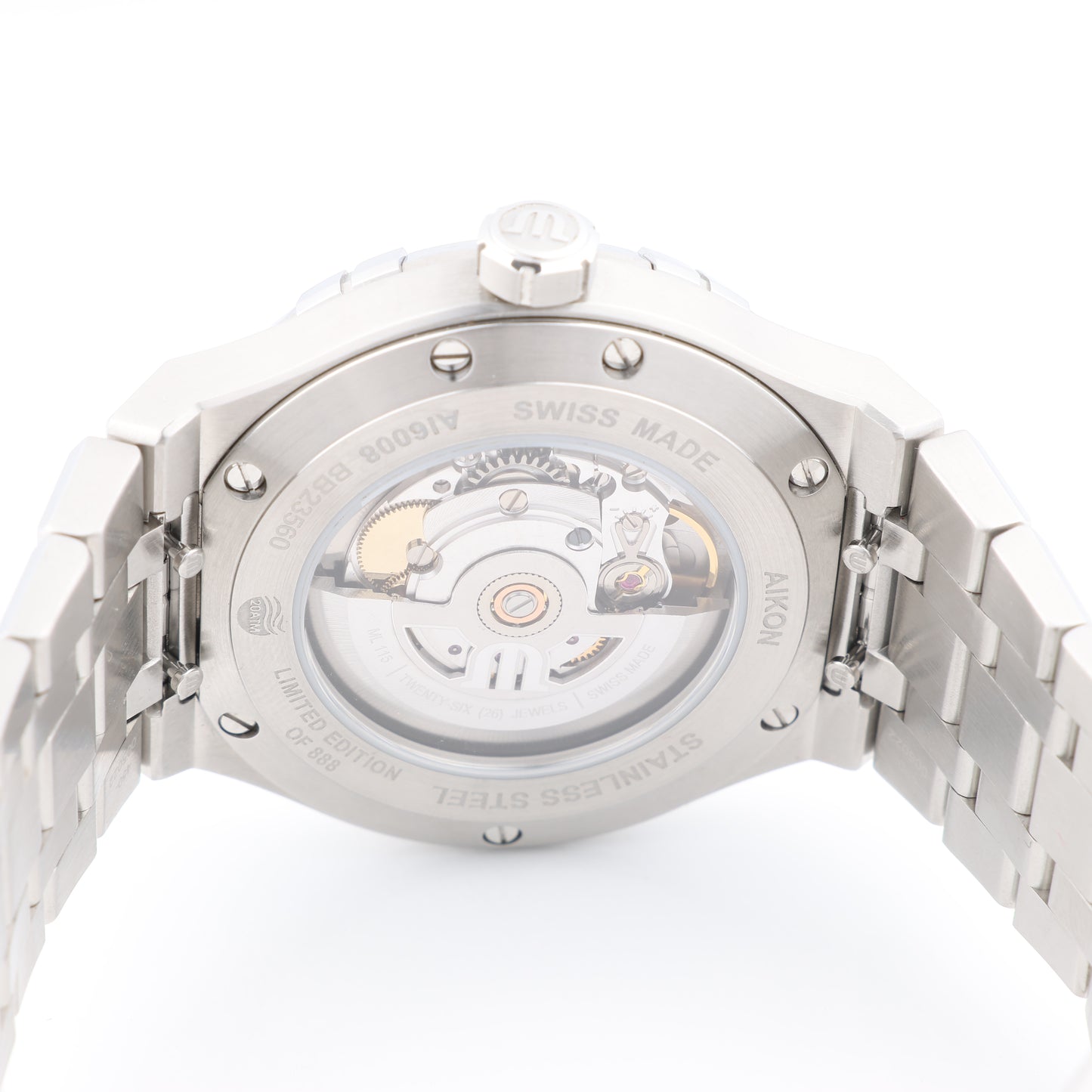 Maurice Lacroix Icon Automatic Summer Edition AI6008-SS00F-431-C BB23560 SS AT Turquoise Dial Watch