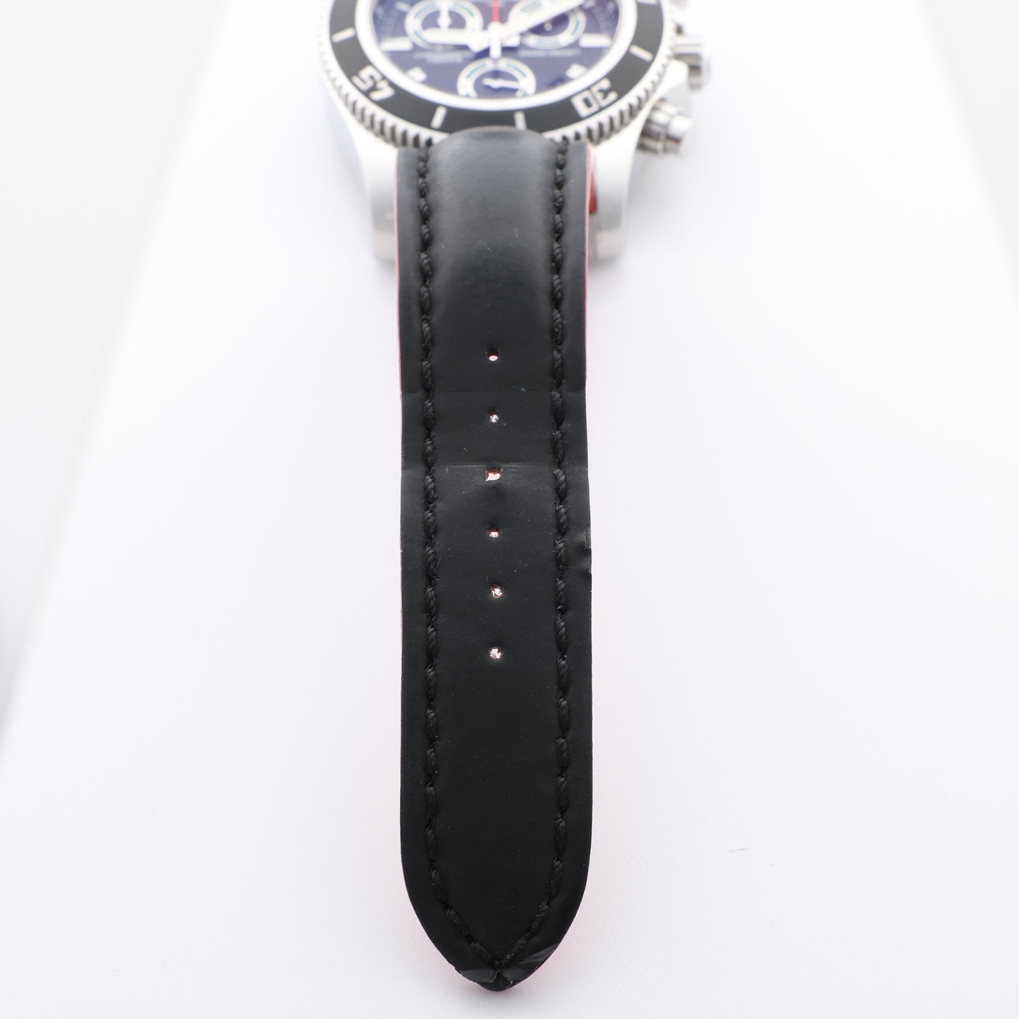Breitling Superocean A73310 1322371 SS & Rubber QZ Black Dial Watch