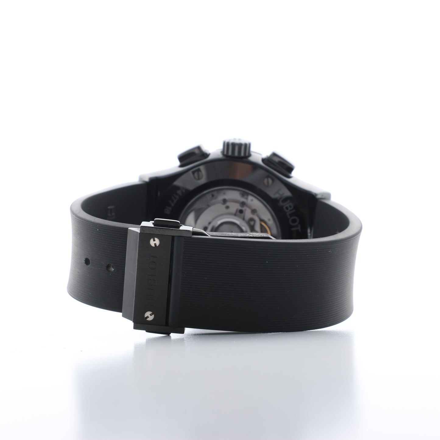 Hublot Classic Fusion Black magic 521.CM.1171.RX 1417718 Ti & CE & rubber AT Black Dial Watch