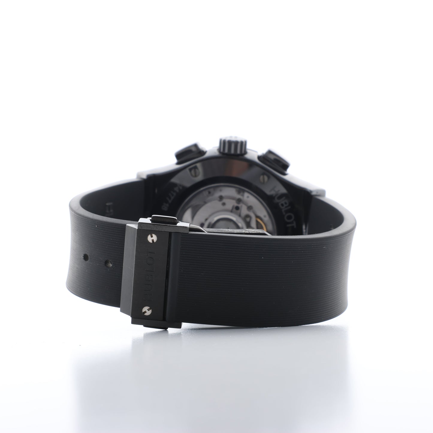 Hublot Classic Fusion Black magic 521.CM.1171.RX 1417718 Ti & CE & rubber AT Black Dial Watch