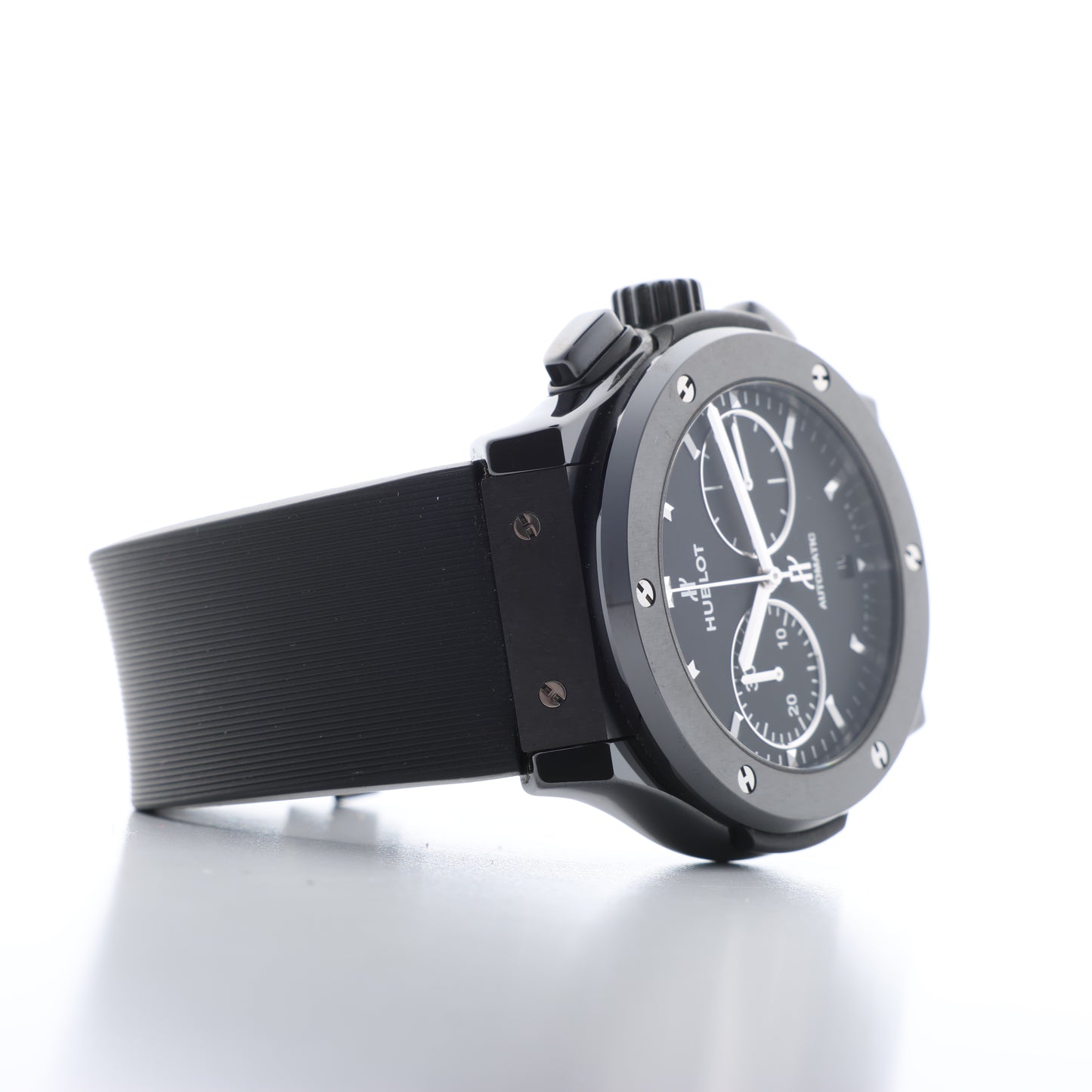 Hublot Classic Fusion Black magic 521.CM.1171.RX 1417718 Ti & CE & rubber AT Black Dial Watch