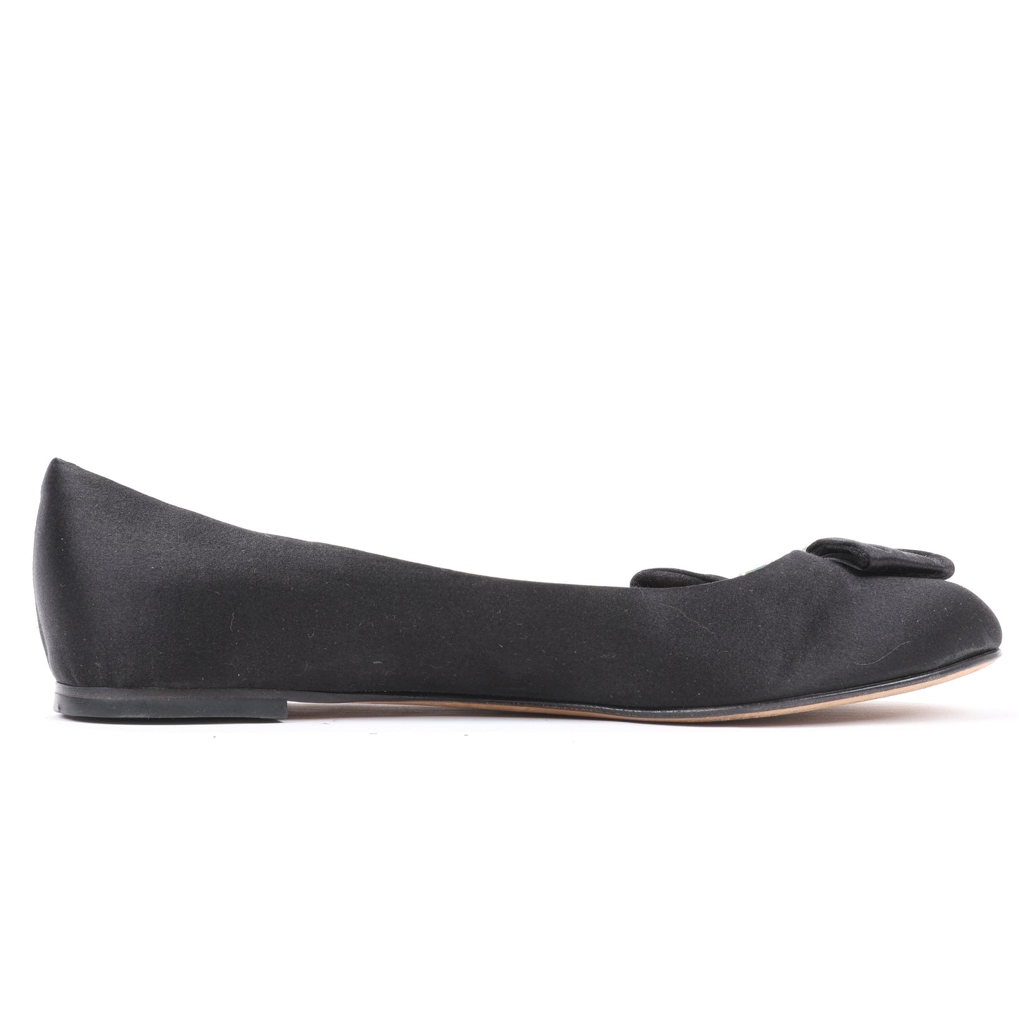 Giuseppe Zanotti Schwarze Ballerinas mit Schleife in Größe 37 EU
