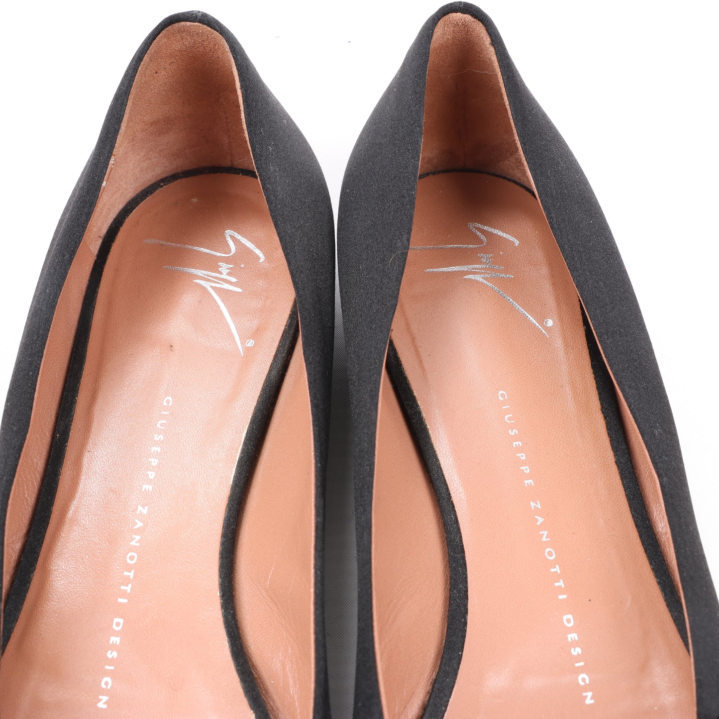 Giuseppe Zanotti Schwarze Ballerinas mit Schleife in Größe 37 EU