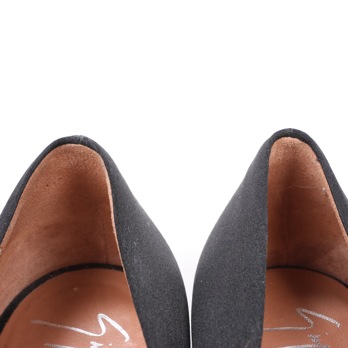 Giuseppe Zanotti Schwarze Ballerinas mit Schleife in Größe 37 EU