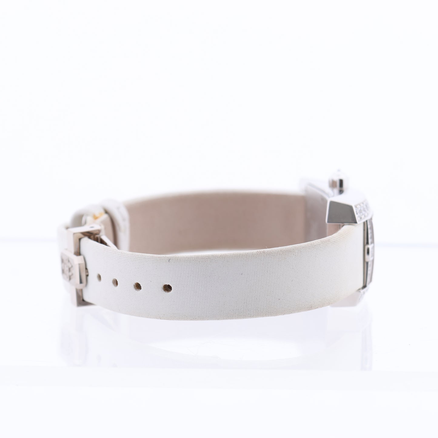 Harry Winston Avenue Traffic AVTQHM21WW002 Krokodilleder x WG QZ MOP Zifferblattuhr