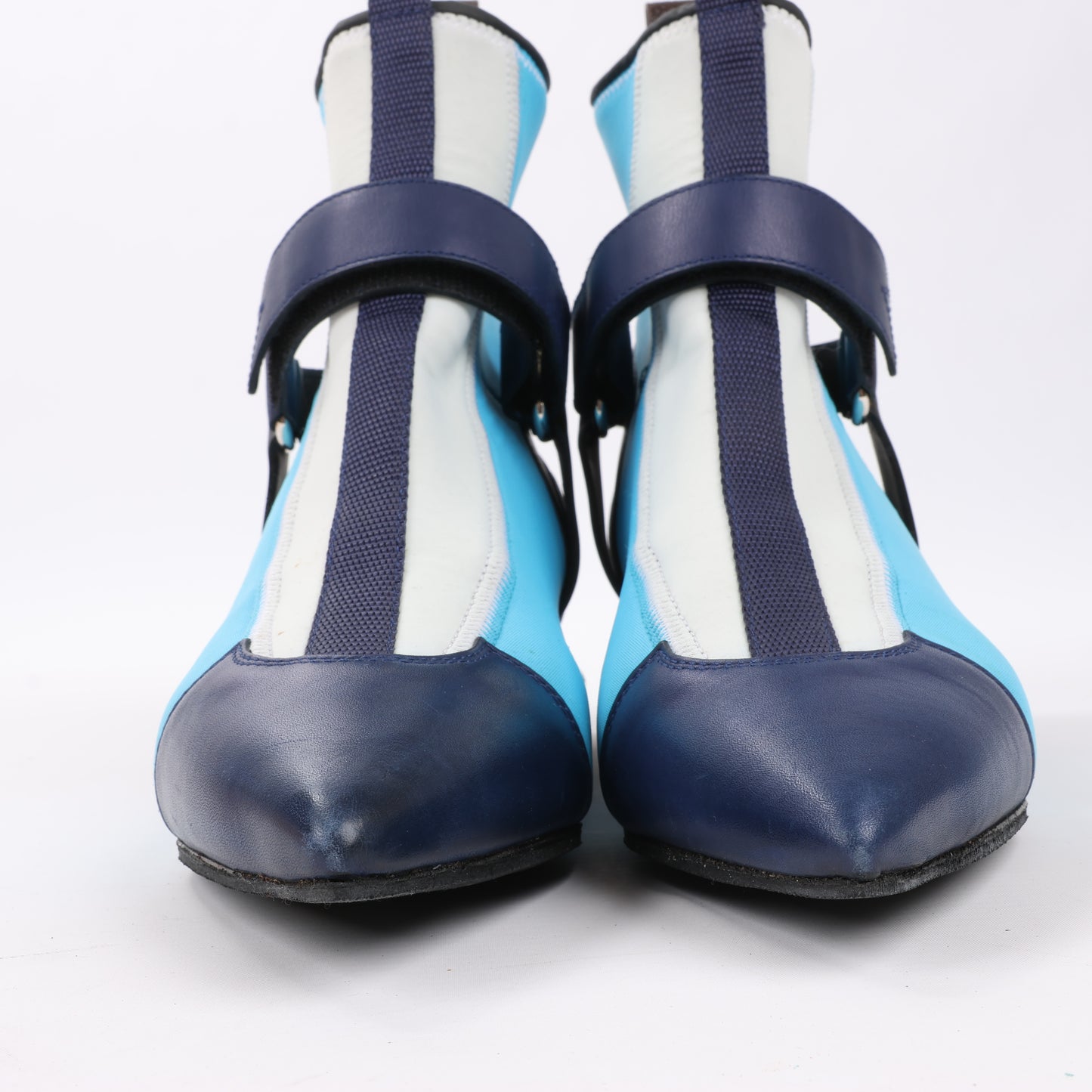Louis Vuitton Neopren Deep Sea Ankle Boot in Blau, Größe 39 EU
