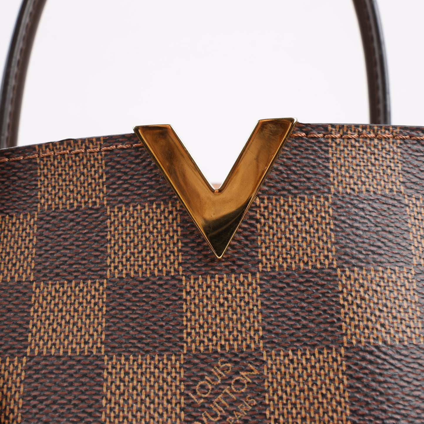 Louis Vuitton Damier Ebene Kensington 2Way Handtasche N41435