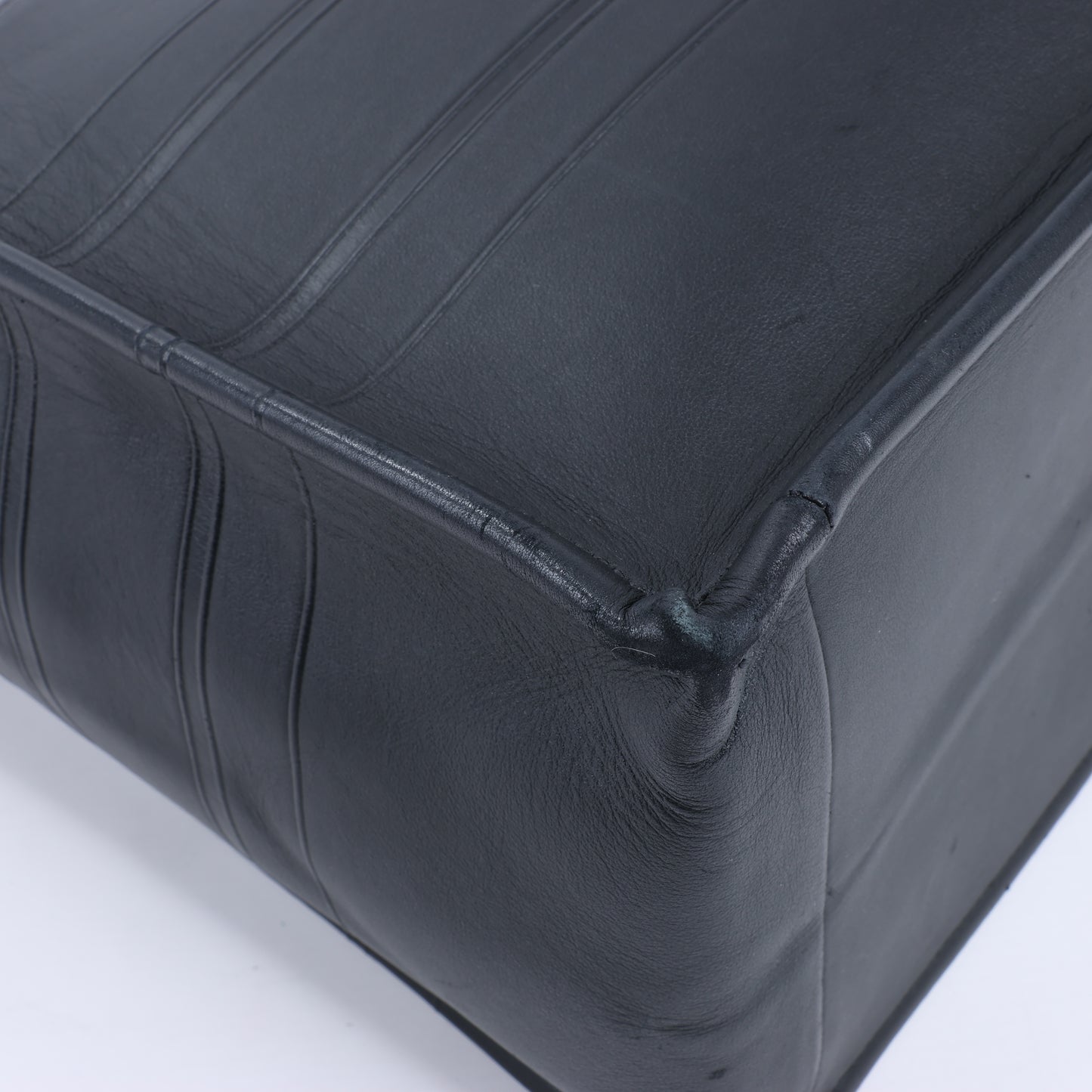 Christian Dior – Book Tote-Handtasche aus schwarzem Leder