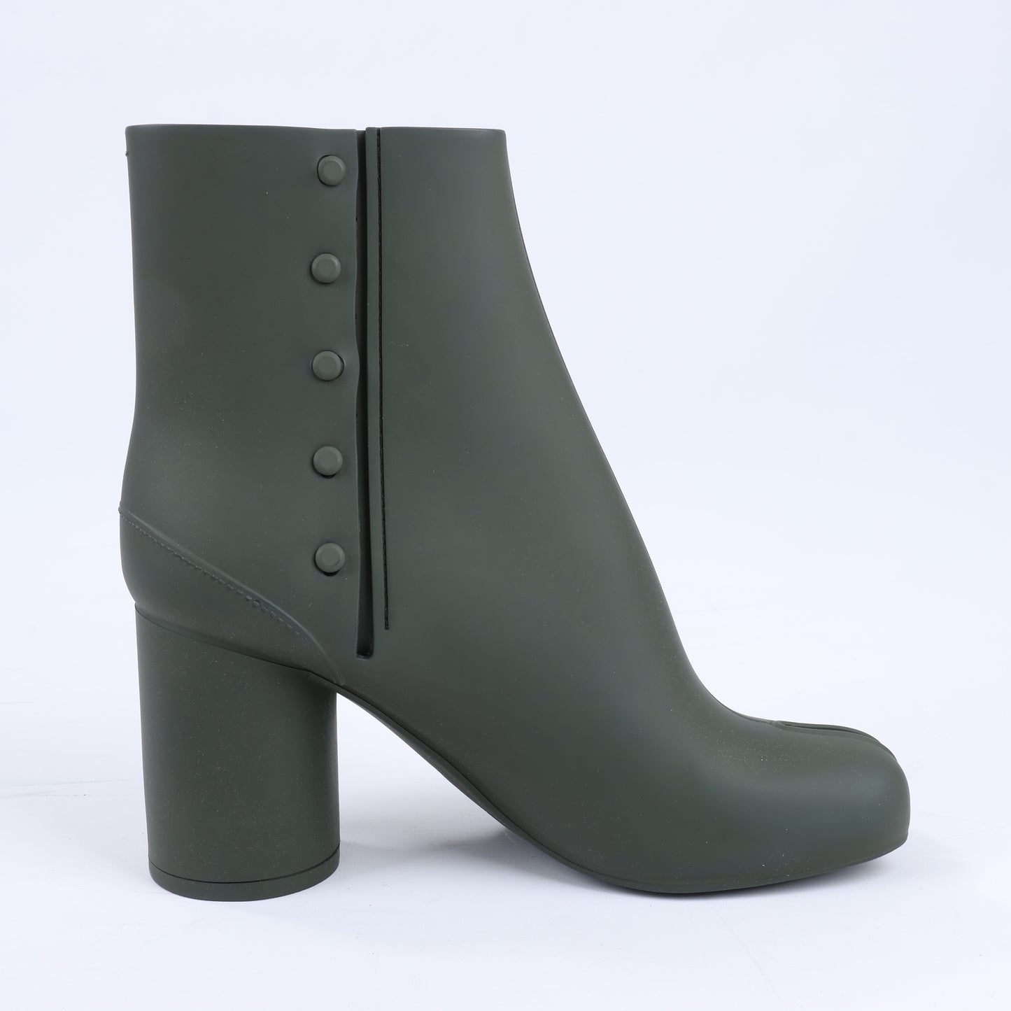 Maison Margiela TABI 22SS Gummistiefel Größe 38 in Khaki S38WU0378