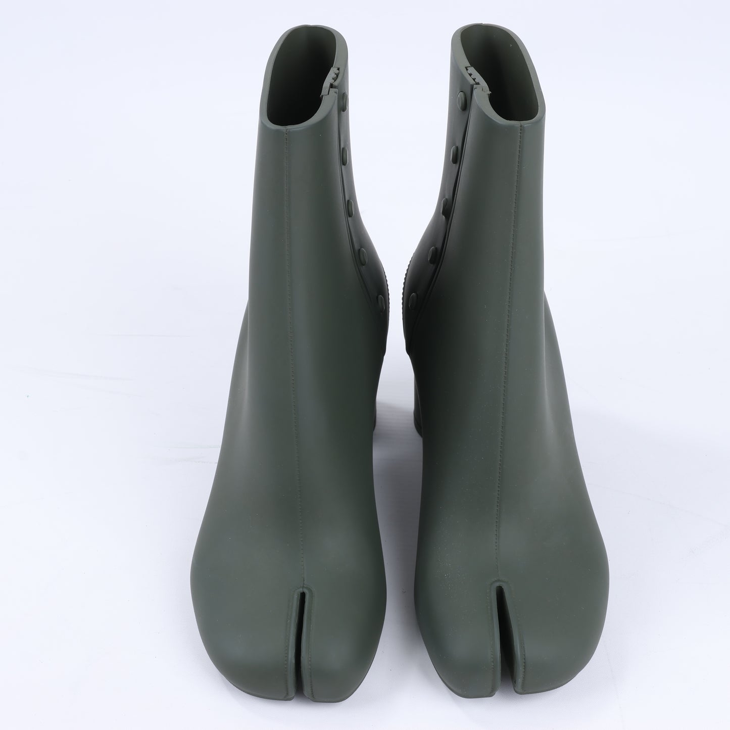 Maison Margiela TABI 22SS Gummistiefel Größe 38 in Khaki S38WU0378