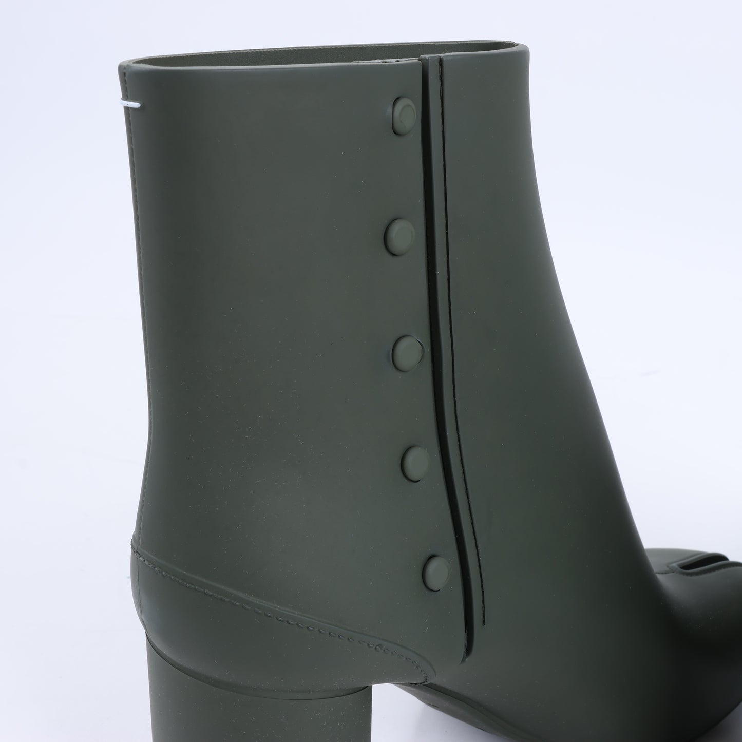Maison Margiela TABI 22SS Gummistiefel Größe 38 in Khaki S38WU0378