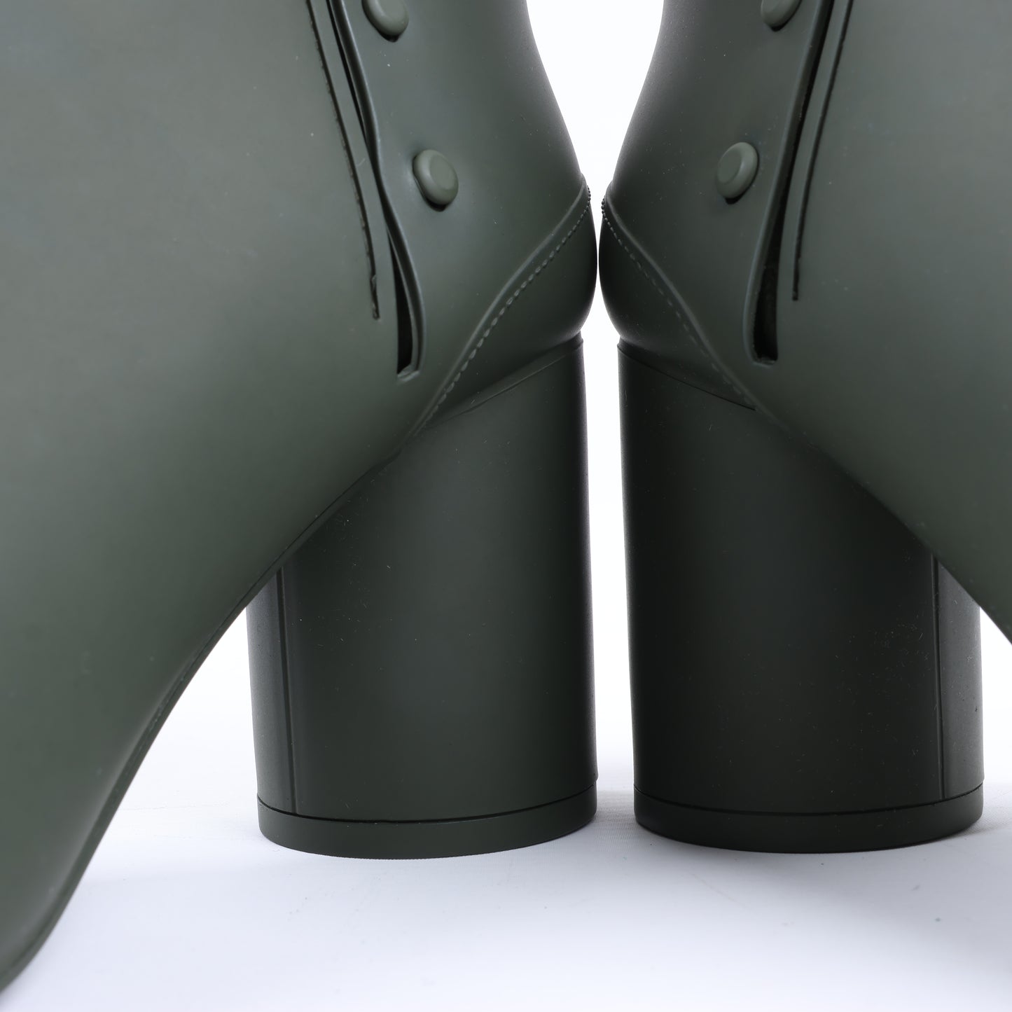Maison Margiela TABI 22SS Gummistiefel Größe 38 in Khaki S38WU0378