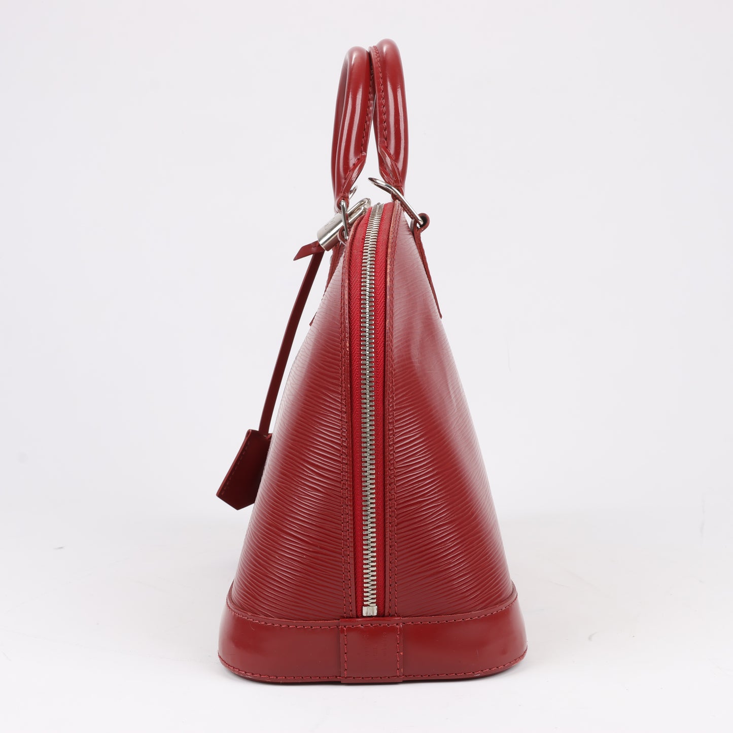Louis Vuitton Epi Leather Alma Handbag in Deep Red M4030M