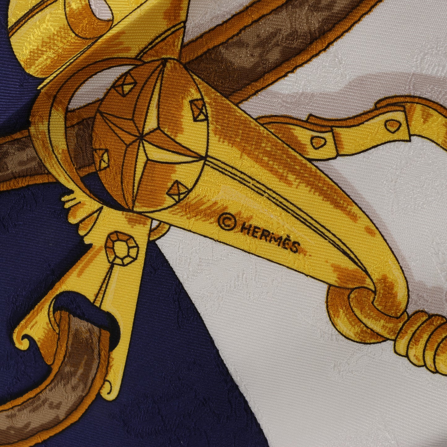 Hermès Carré 90 " L’INSTRVCTION DV ROY" 100% Silk Scarf