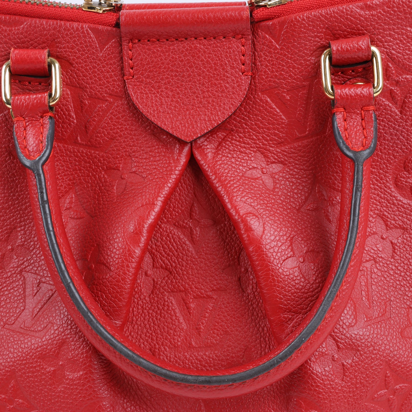 Louis Vuitton Monogram Empreinte Mazarine PM Handtasche in Kirsche M50638