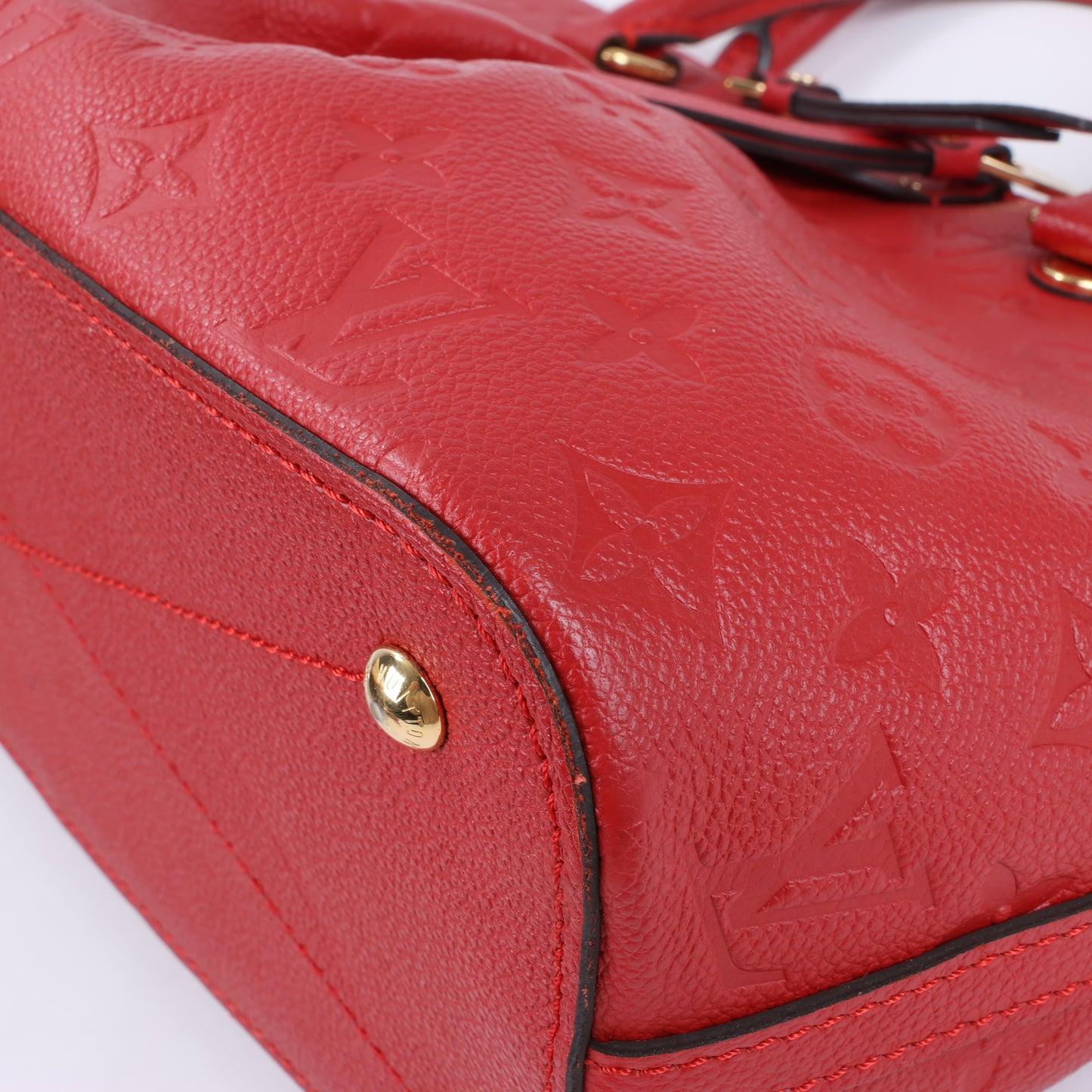 Louis Vuitton Monogram Empreinte Mazarine PM Handtasche in Kirsche M50638