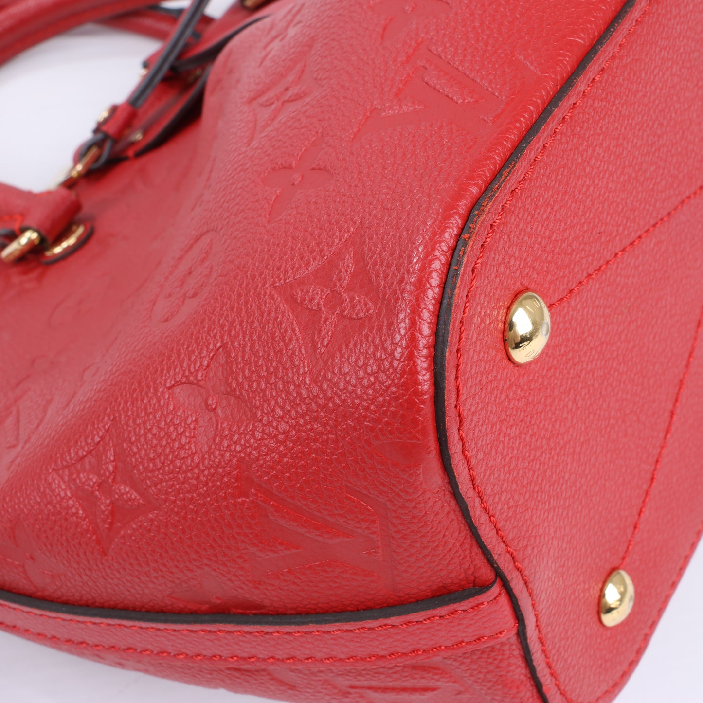 Louis Vuitton Monogram Empreinte Mazarine PM Handtasche in Kirsche M50638