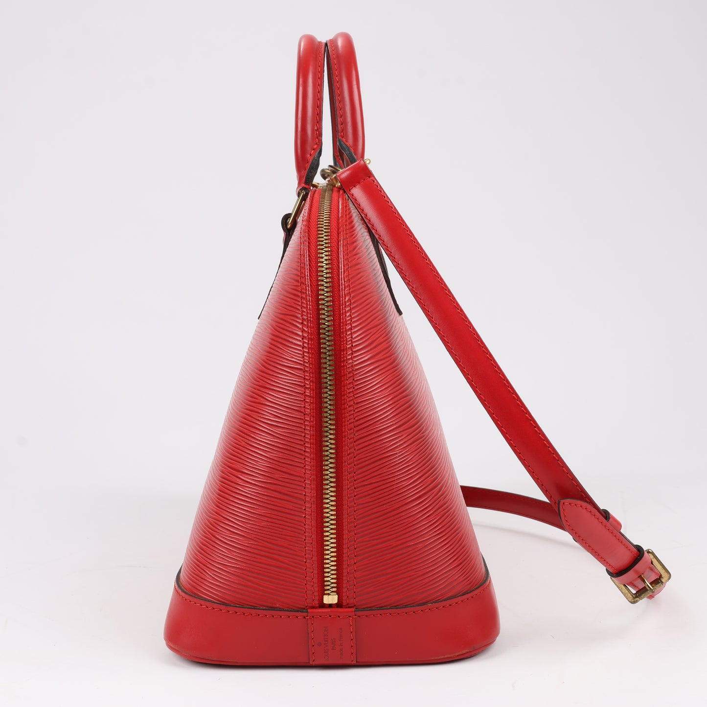 Louis Vuitton Epi Leather Alma PM Handbag in Red M52147