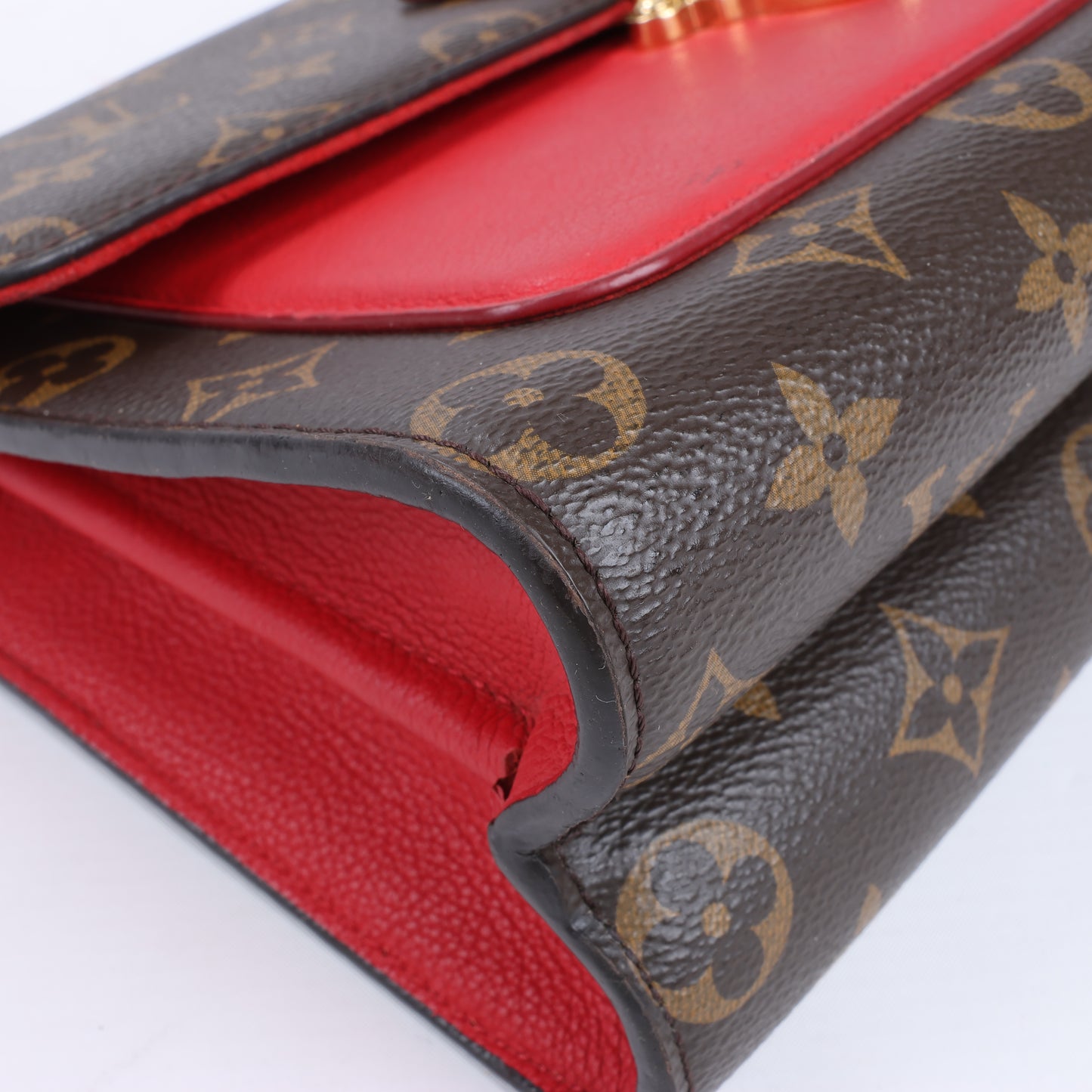 Sac bandoulière Louis Vuitton Monogram Victoire rouge M41731