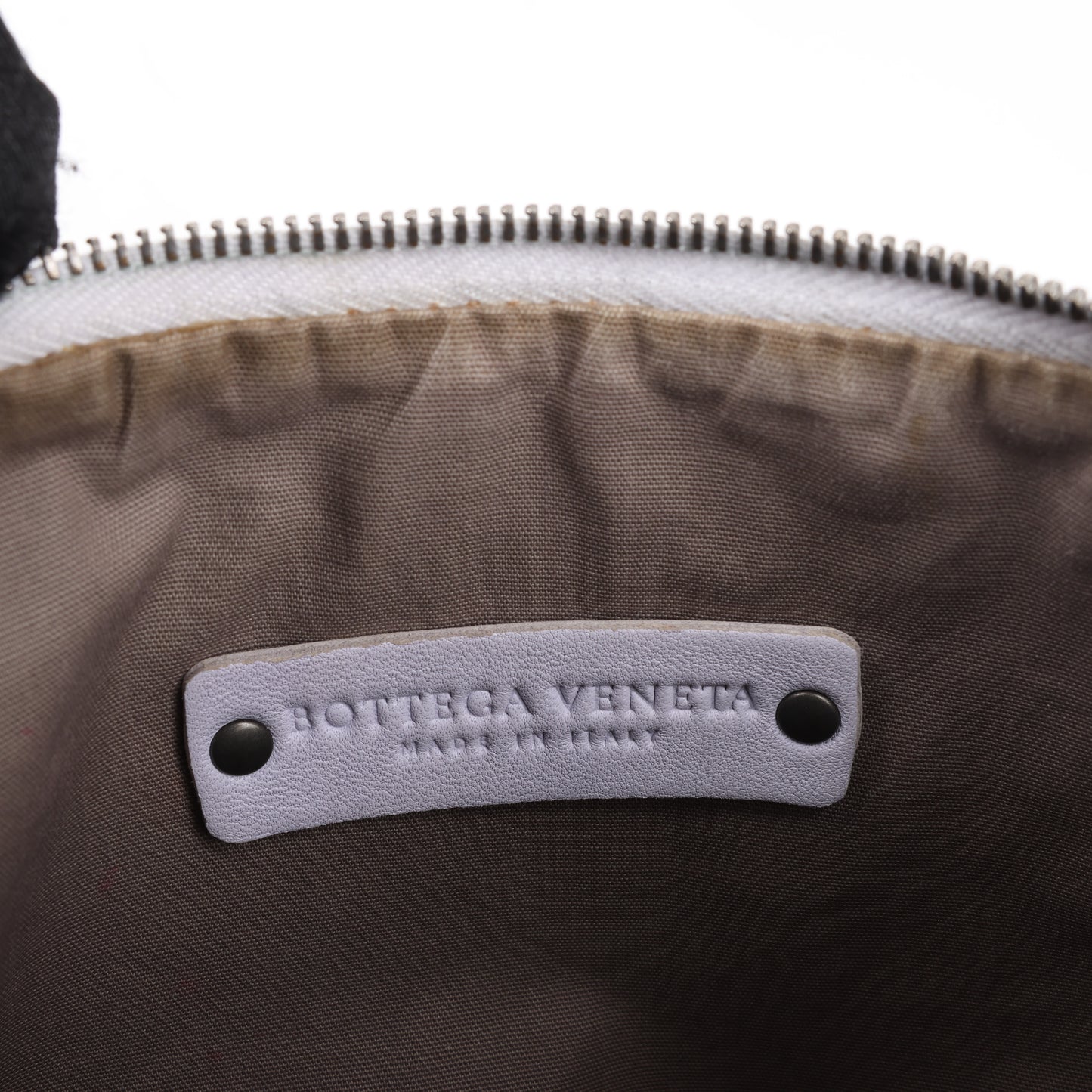 Bottega Veneta Intrecciato Leather Shoulder Bag in Light Purple