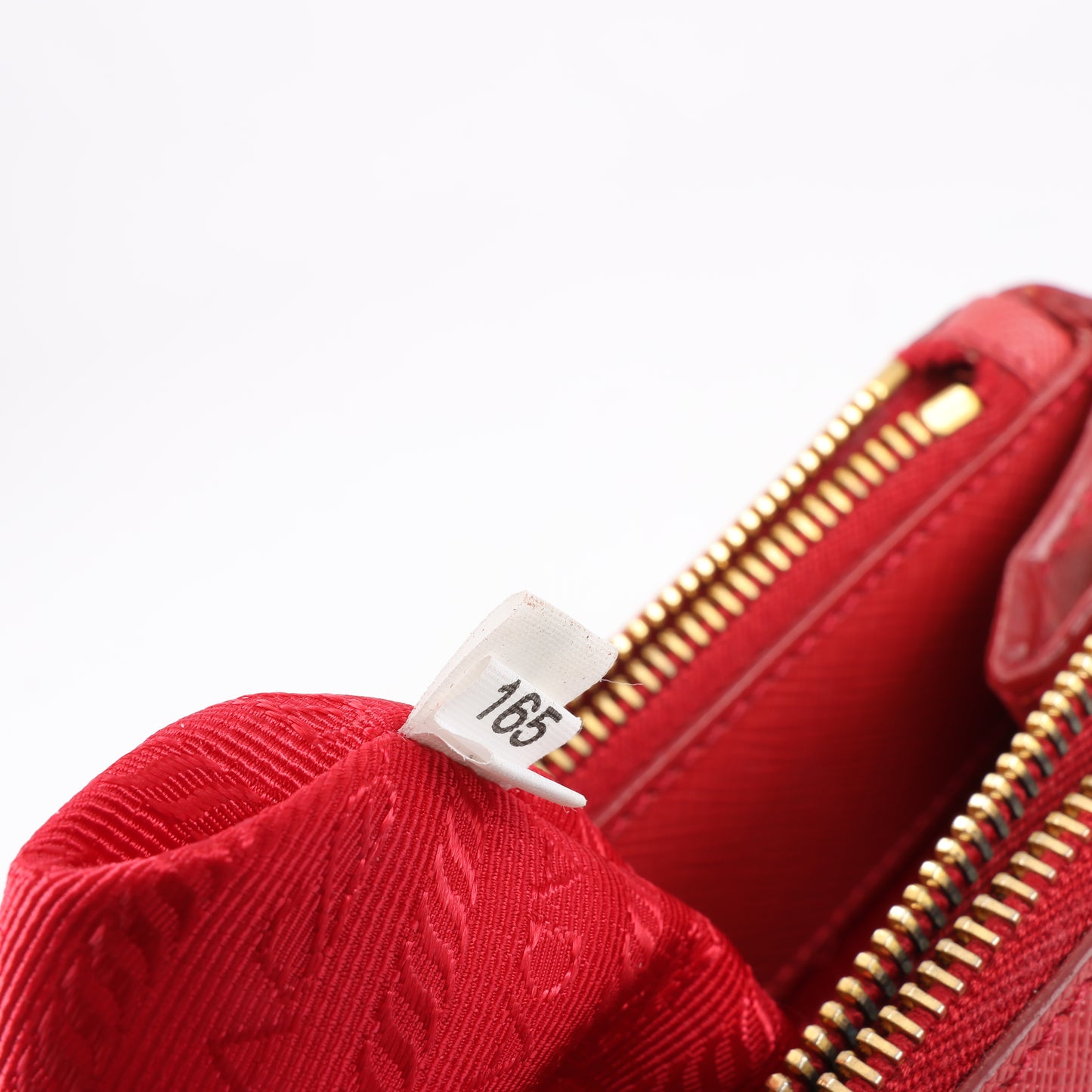 Prada Galleria Saffiano Lux Leather Handag in Red