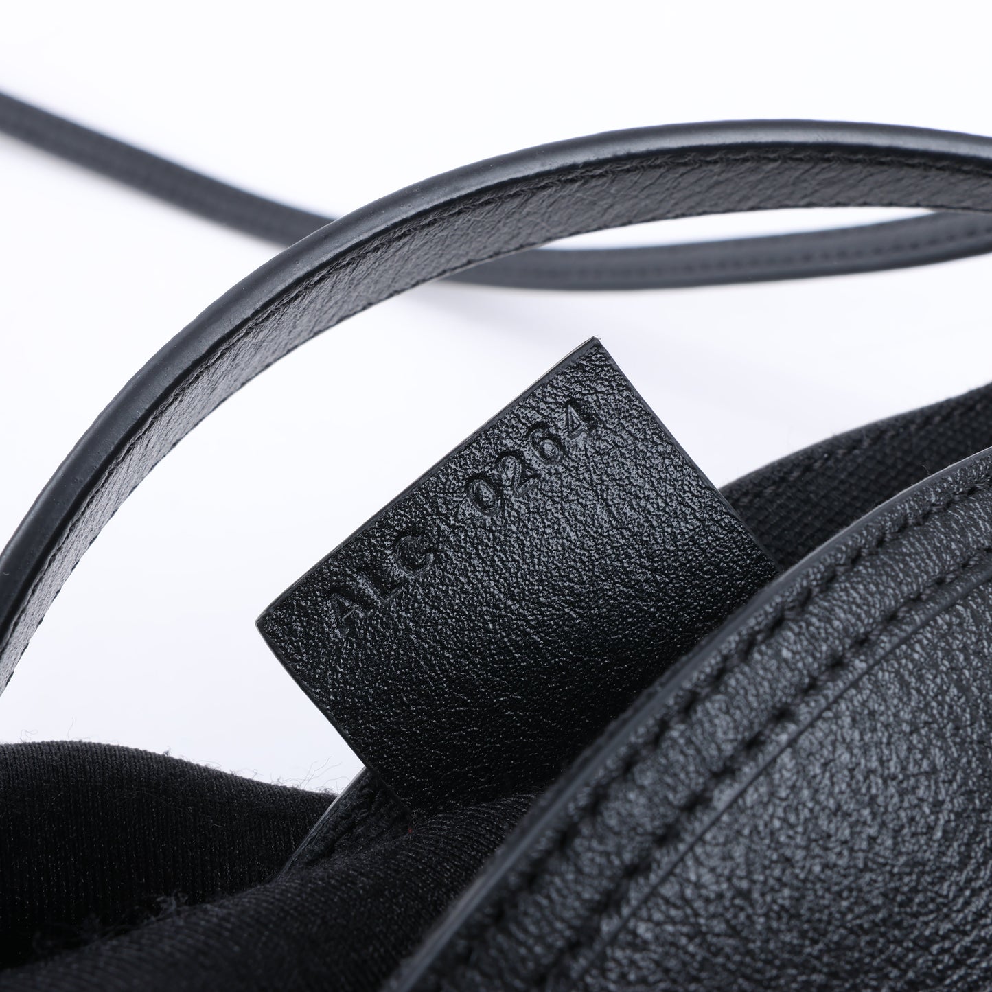 Givenchy „Voyeux“ 2-Wege-Umhängetasche aus schwarzem Leder