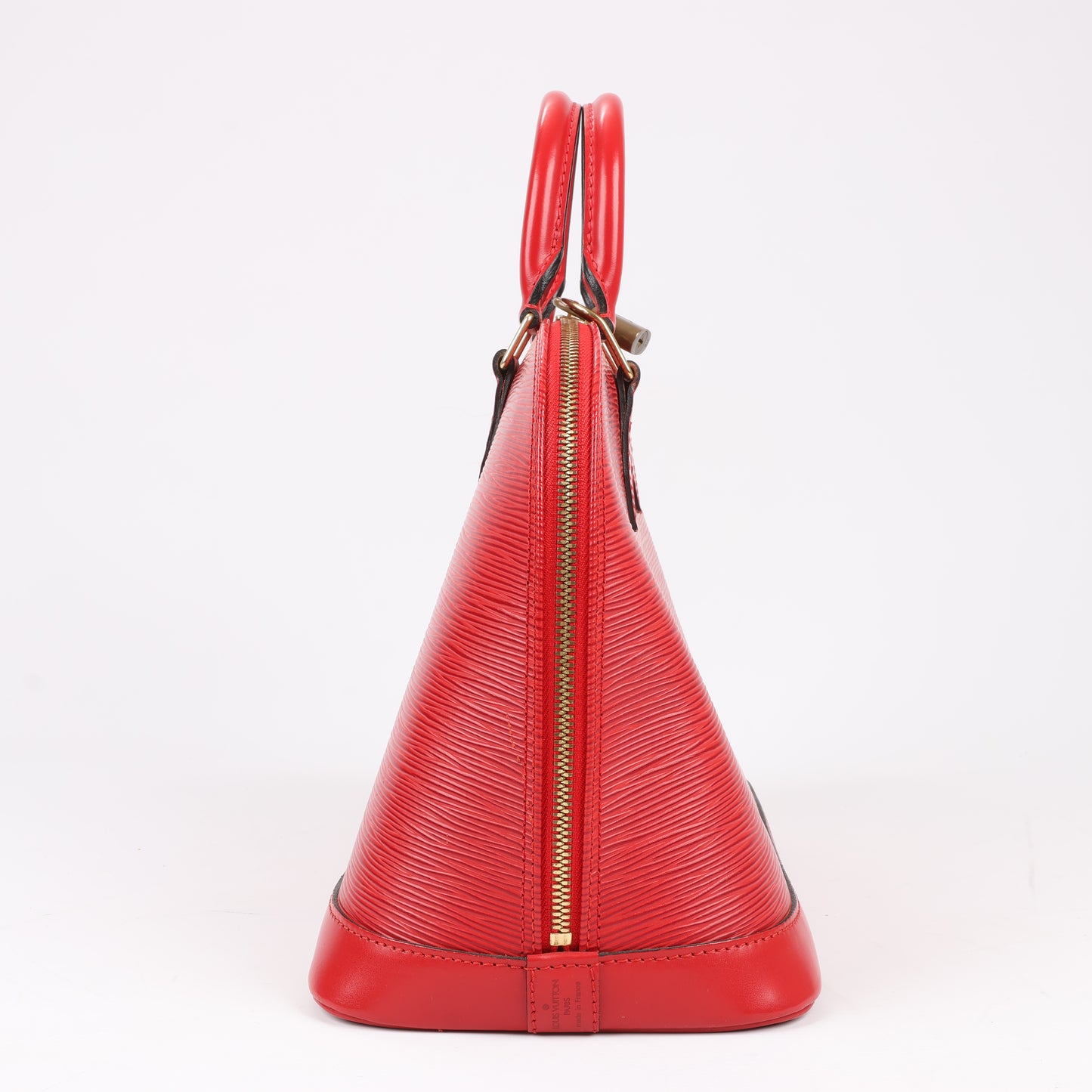 Louis Vuitton Alma PM Handtasche aus Epi-Leder in Rot