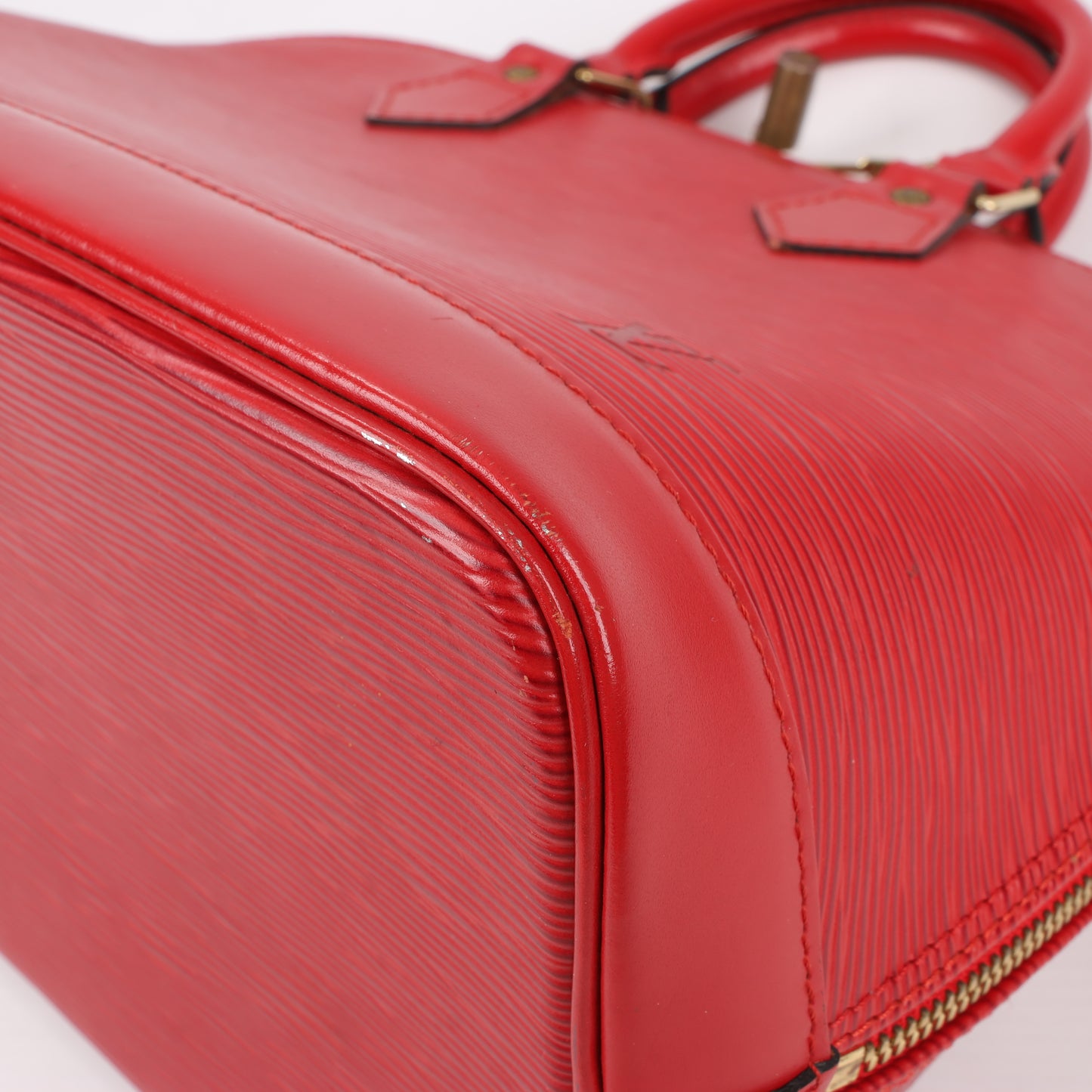 Louis Vuitton Alma PM Handtasche aus Epi-Leder in Rot