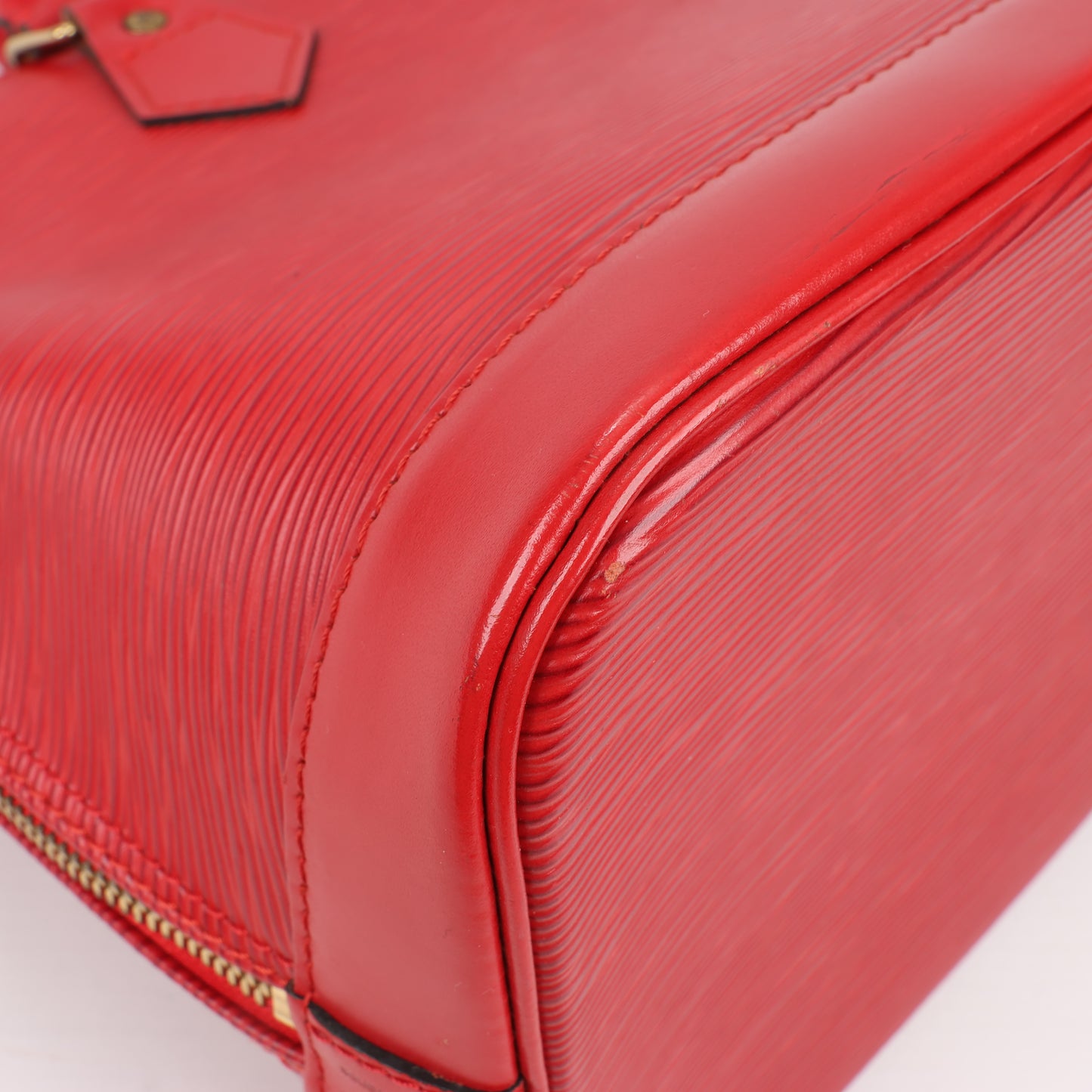 Louis Vuitton Alma PM Handtasche aus Epi-Leder in Rot