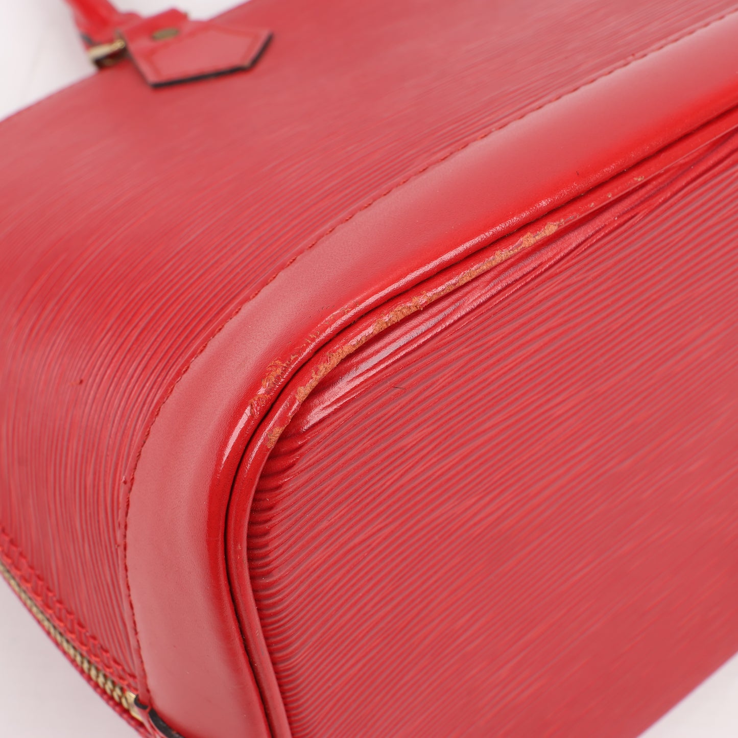 Louis Vuitton Alma PM Handtasche aus Epi-Leder in Rot