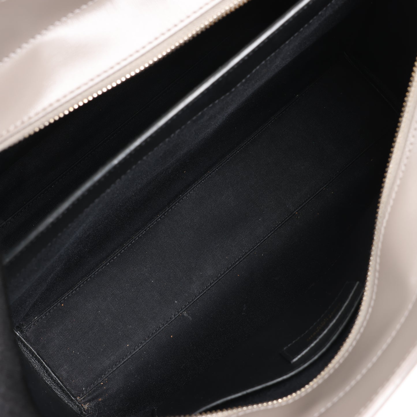 Saint Laurent Paris Uptown Lederhandtasche in Grau 557653
