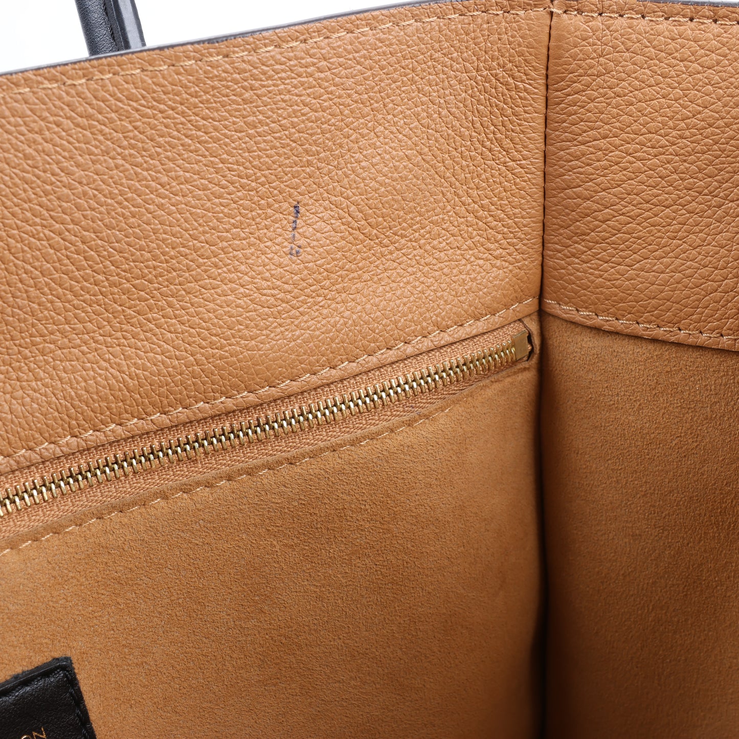 Louis Vuitton Monogram On My Side Handtasche in Marineblau und Kamel M53823