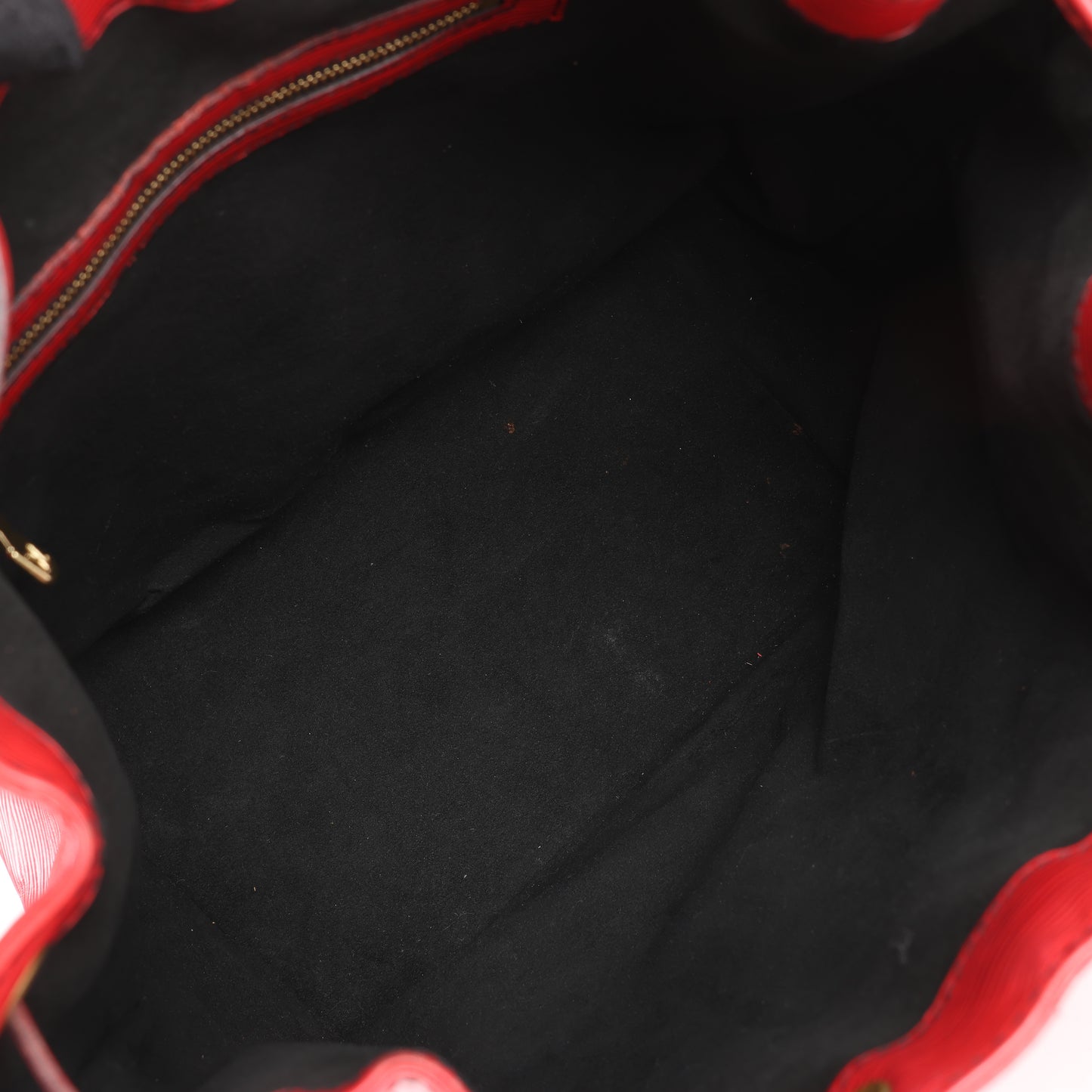 LOUIS VUITTON Epi Leder Noe Umhängetasche in Rot