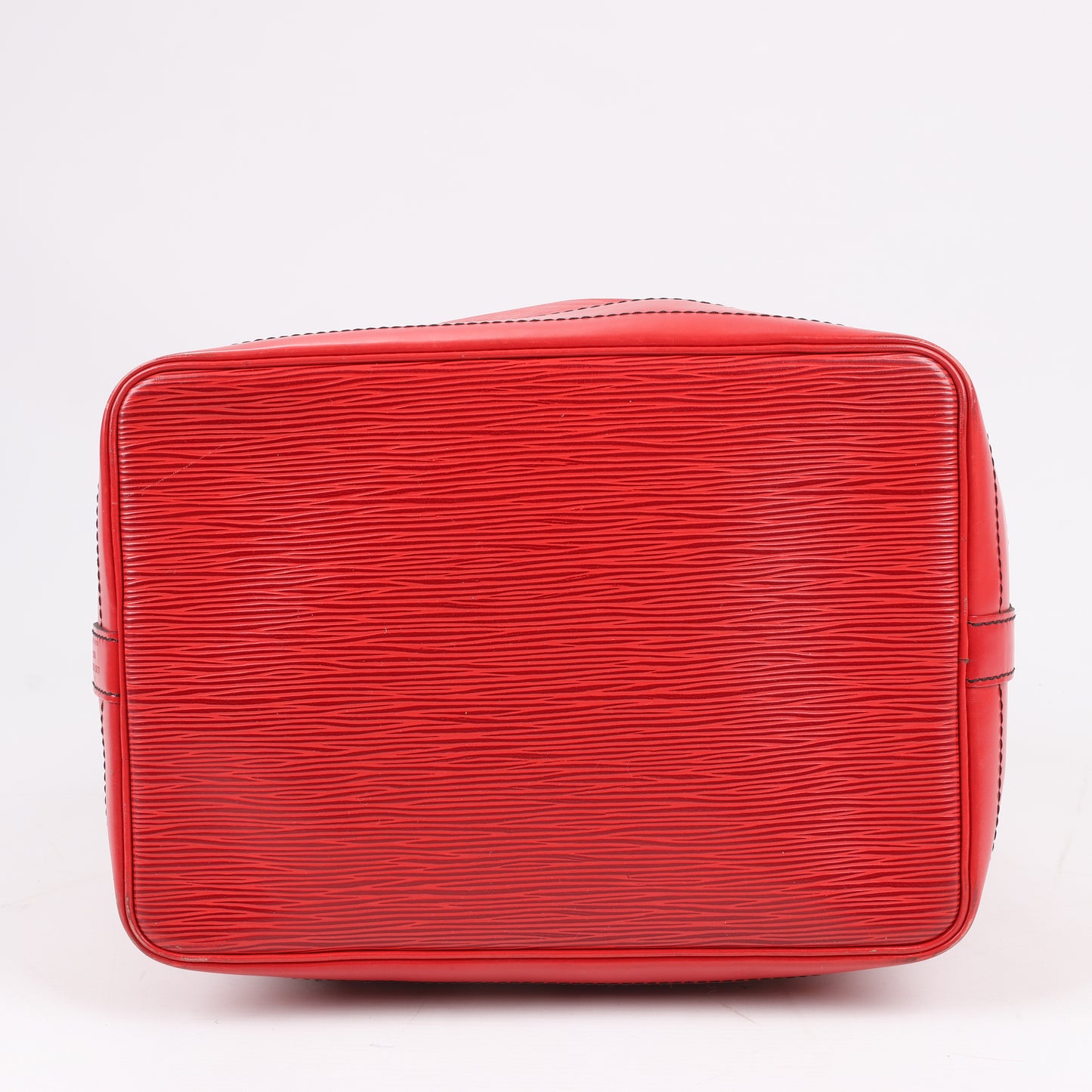 LOUIS VUITTON Epi Leder Noe Umhängetasche in Rot