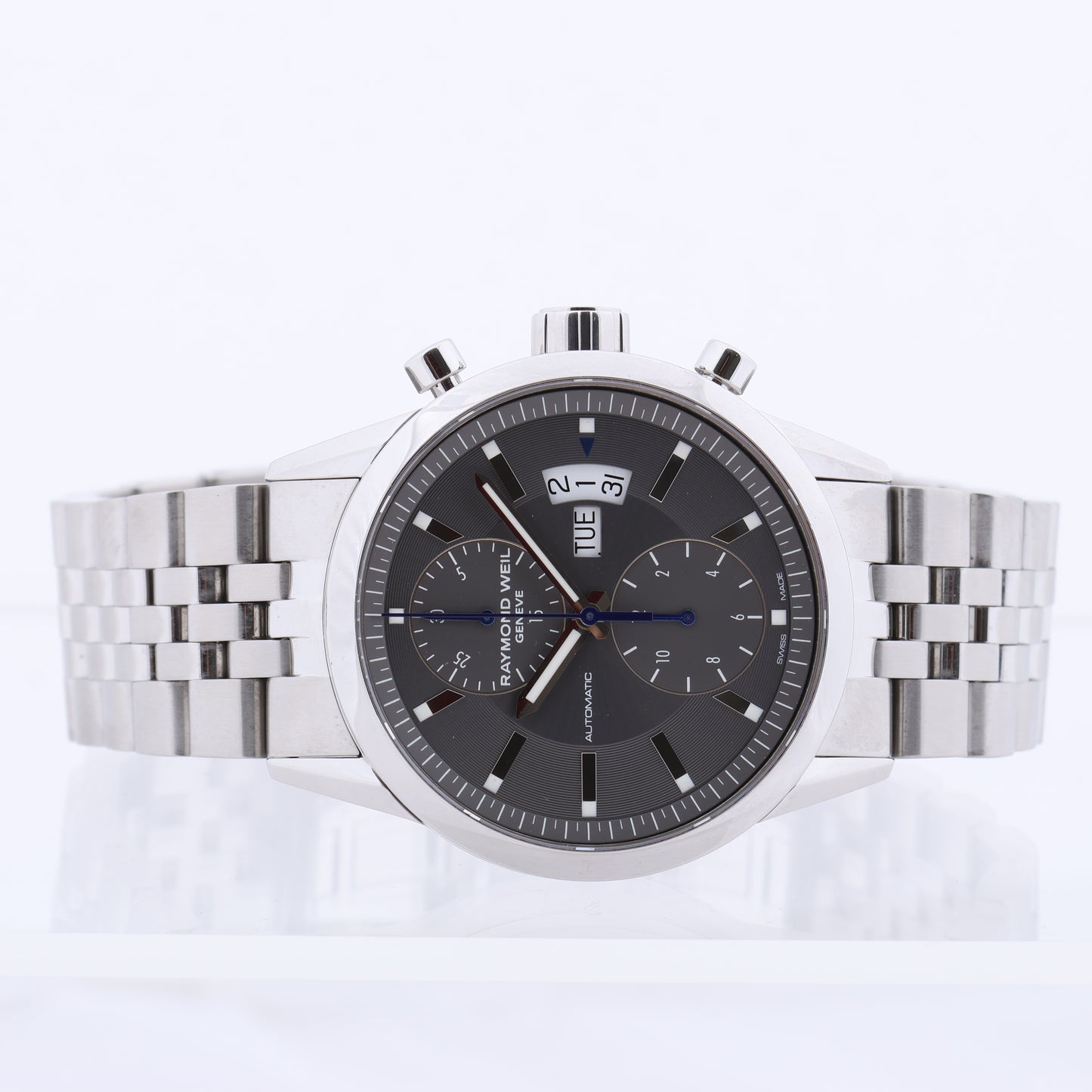 Raymond Weil Freelancer 7735-ST-60001 Grey/Steel 42 mm Watch